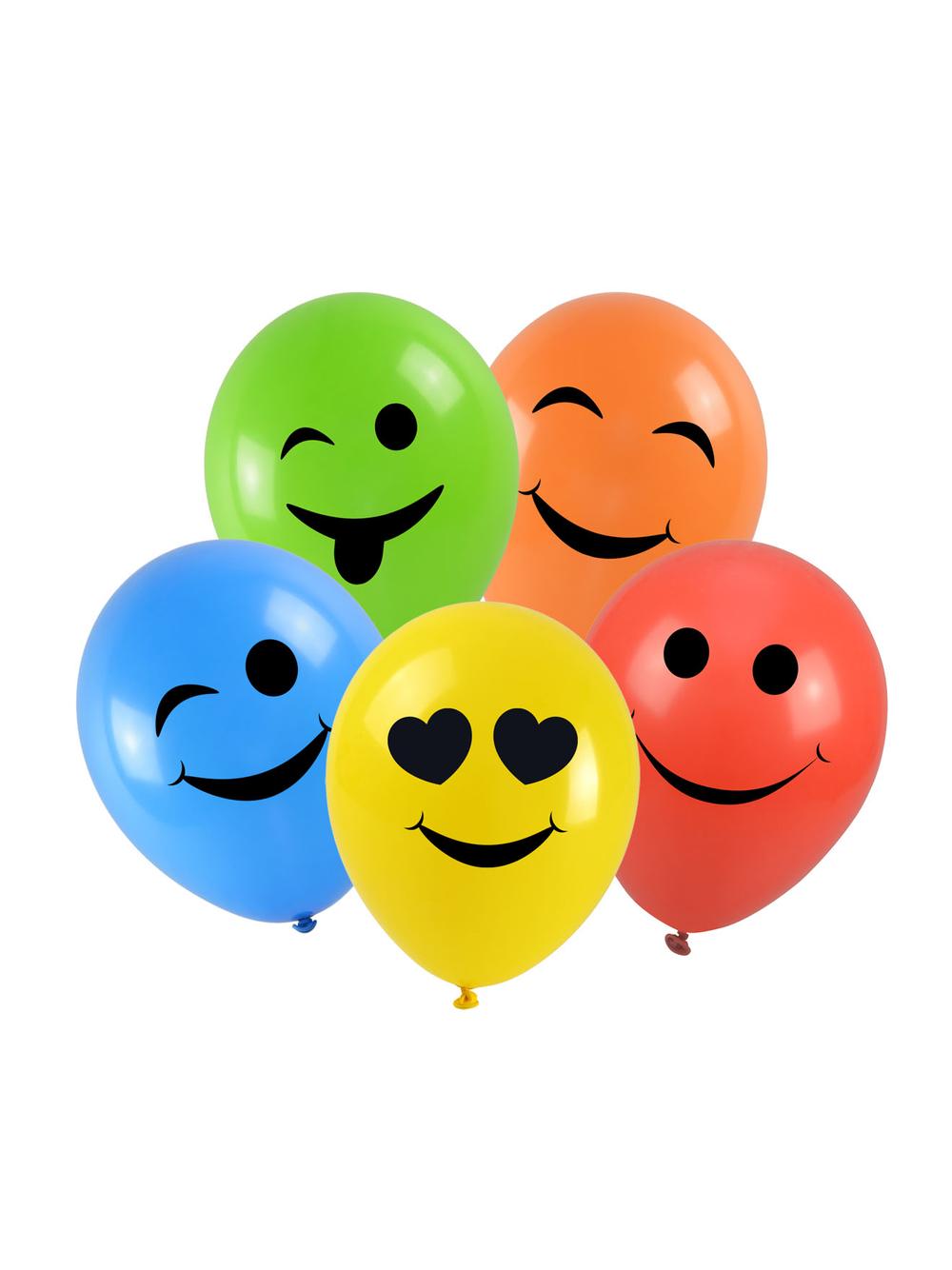 Balony emotki (5 szt.)