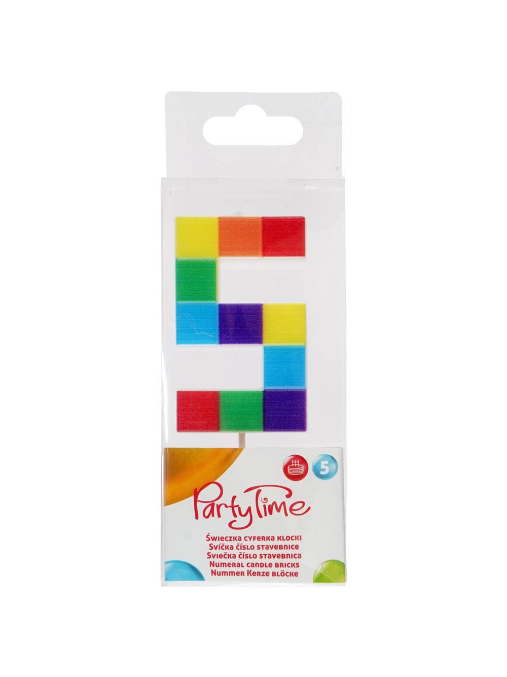 Świeczka cyferka klocki nr 5