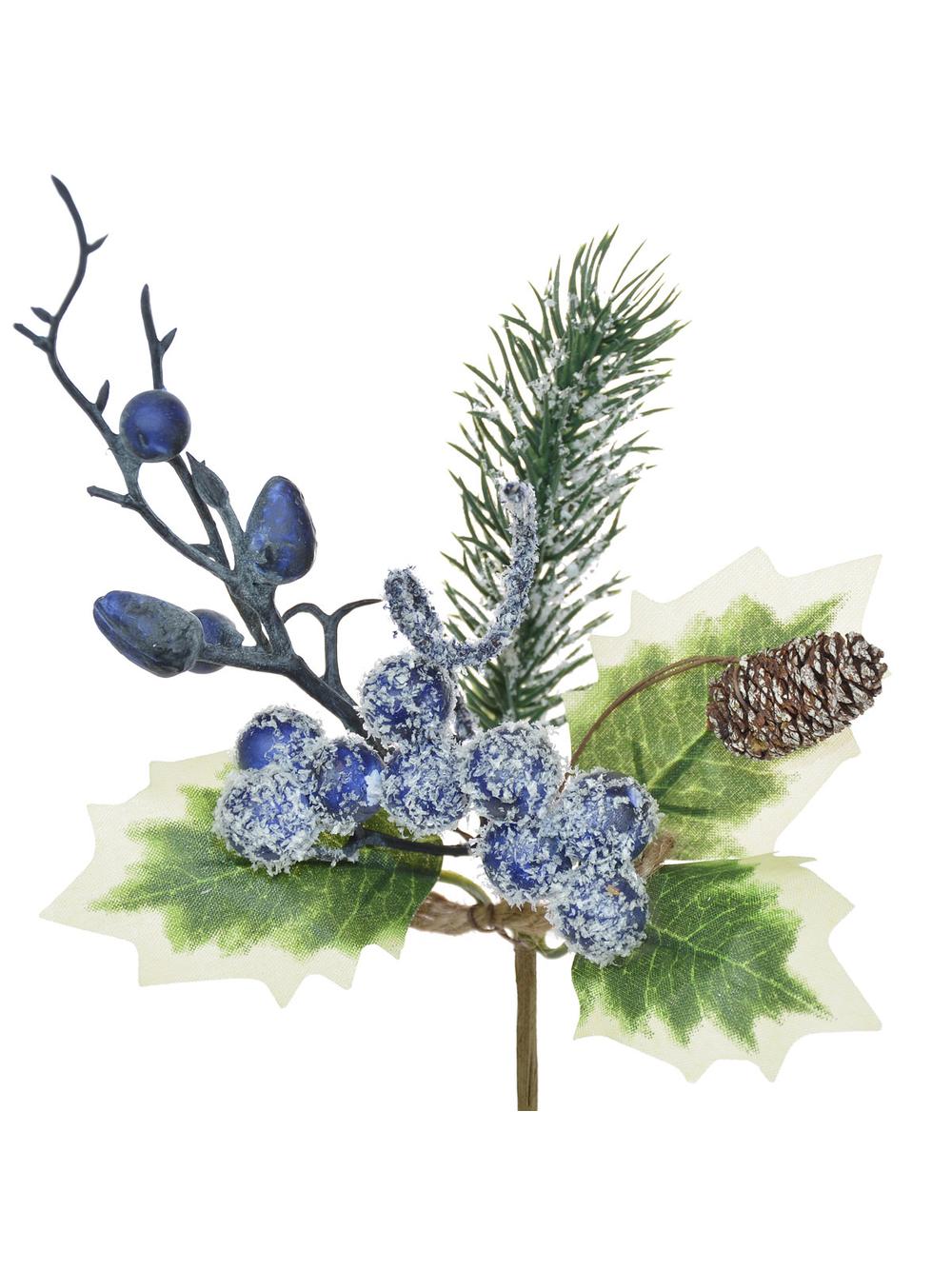 Gałązka dekoracyjna z jagodami