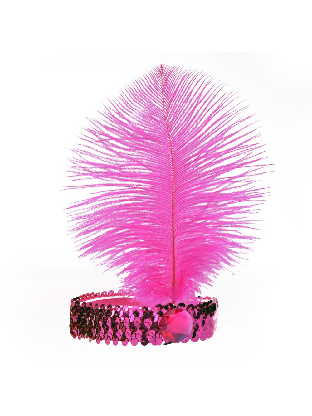 Opaska charleston różowa