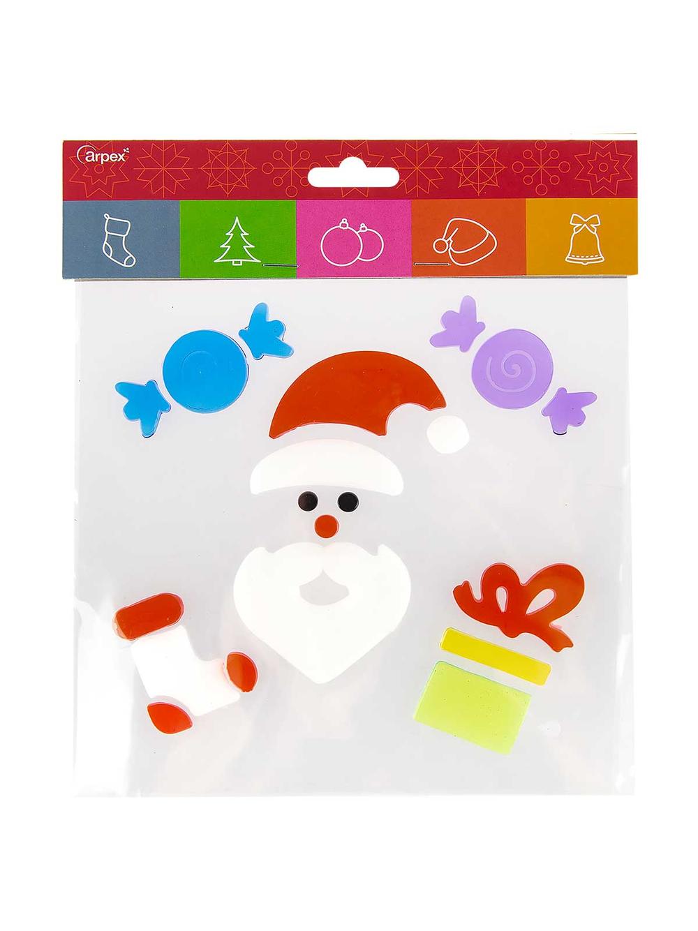 Świąteczne naklejki żelowe