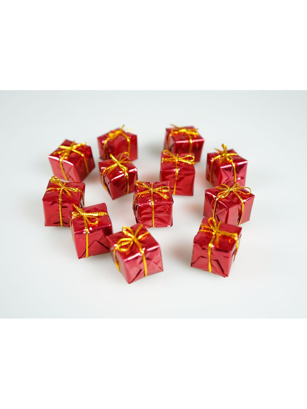 Prezenciki (12 szt.) czerwone