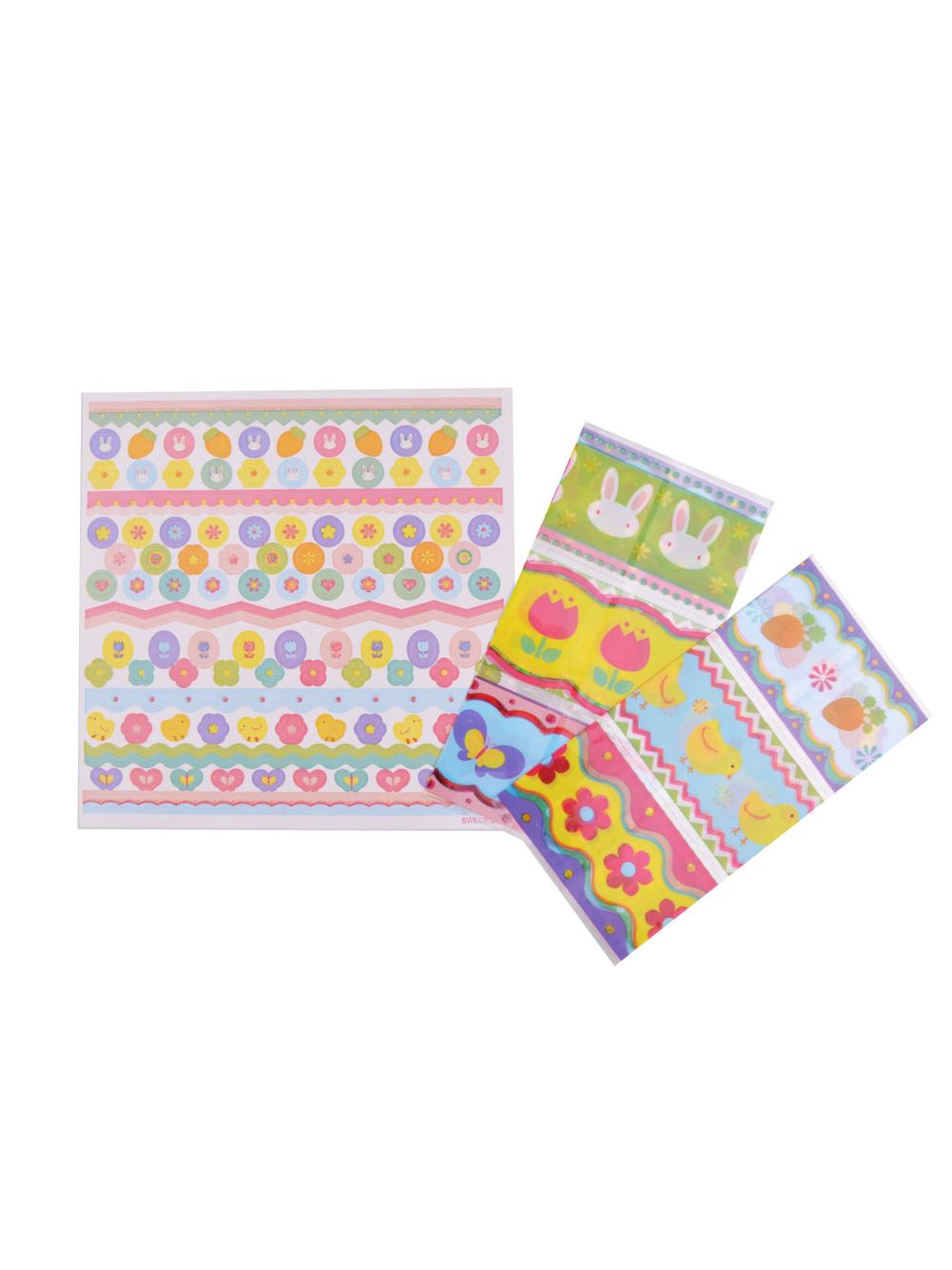 Zestaw 12 owijek termokurczliwych na jajka + naklejki