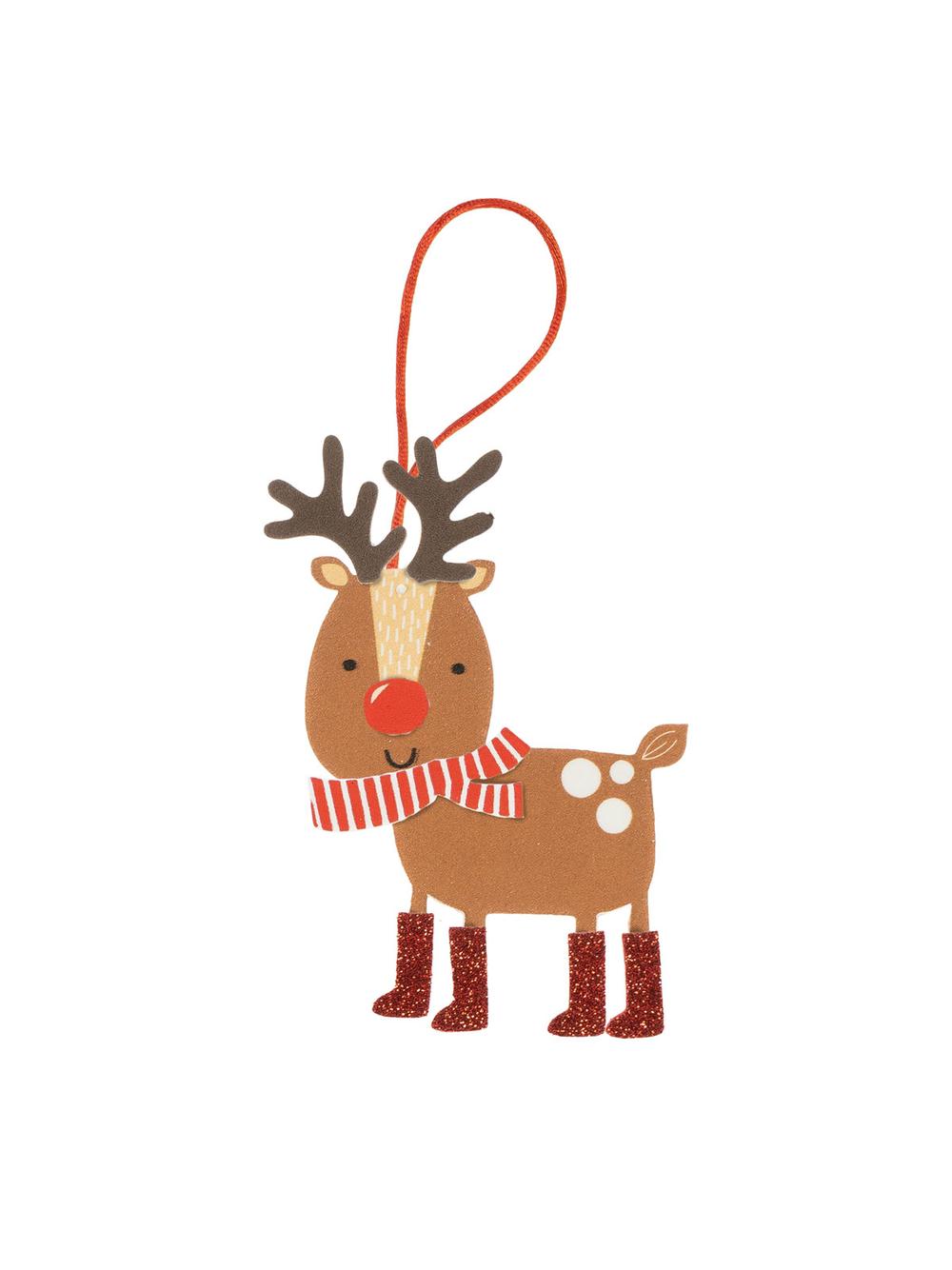 Zestaw zrób to sam - renifery z pianki