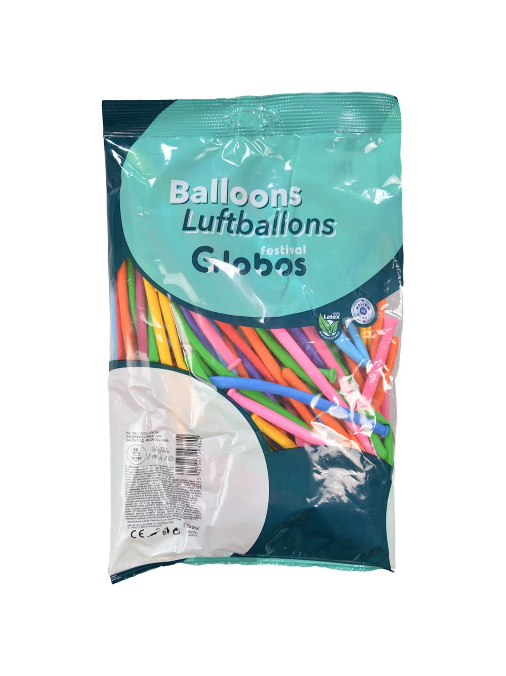 Balony do modelowania (50 szt.)