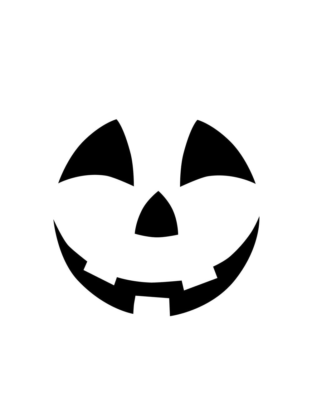 Szablony do dyni halloweenowej (10 szt.)
