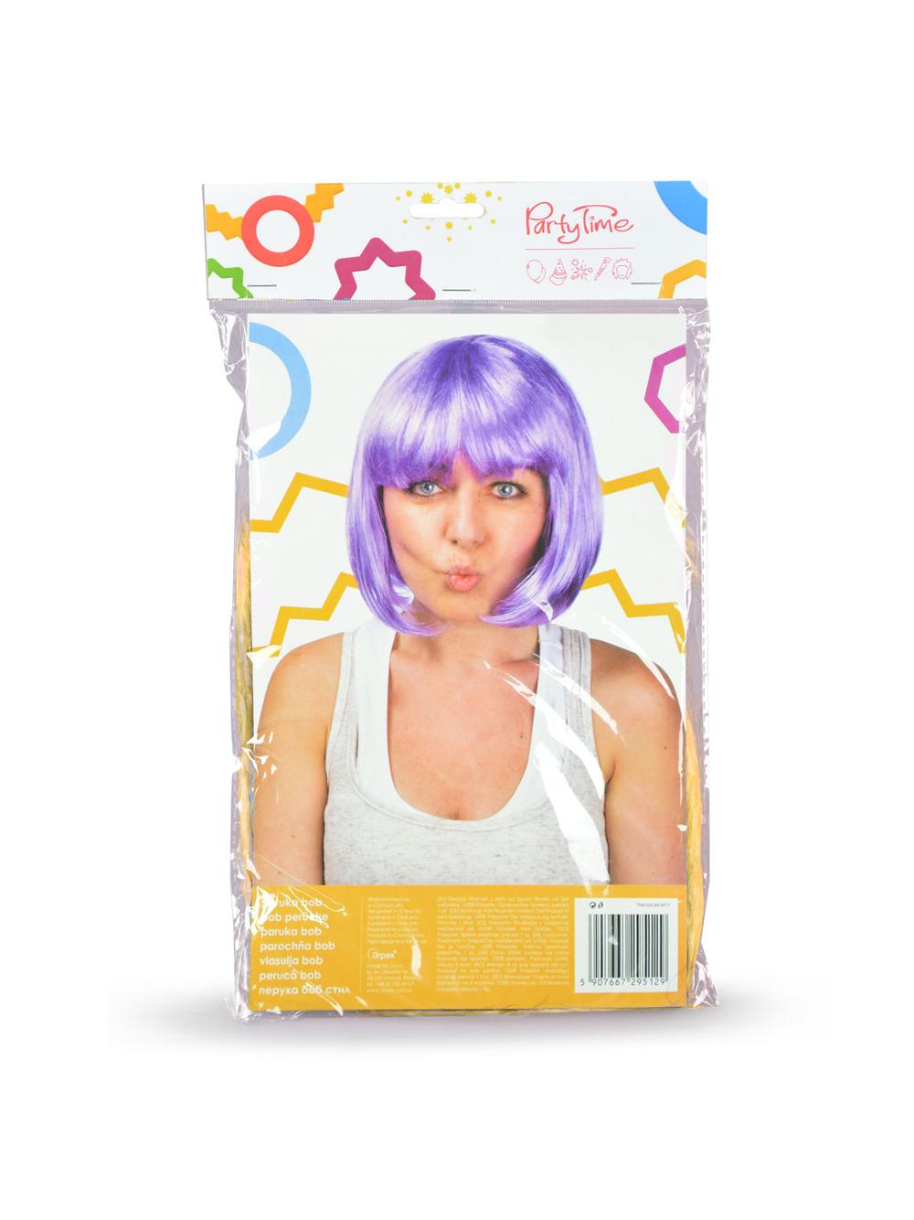 Peruka bob żółta