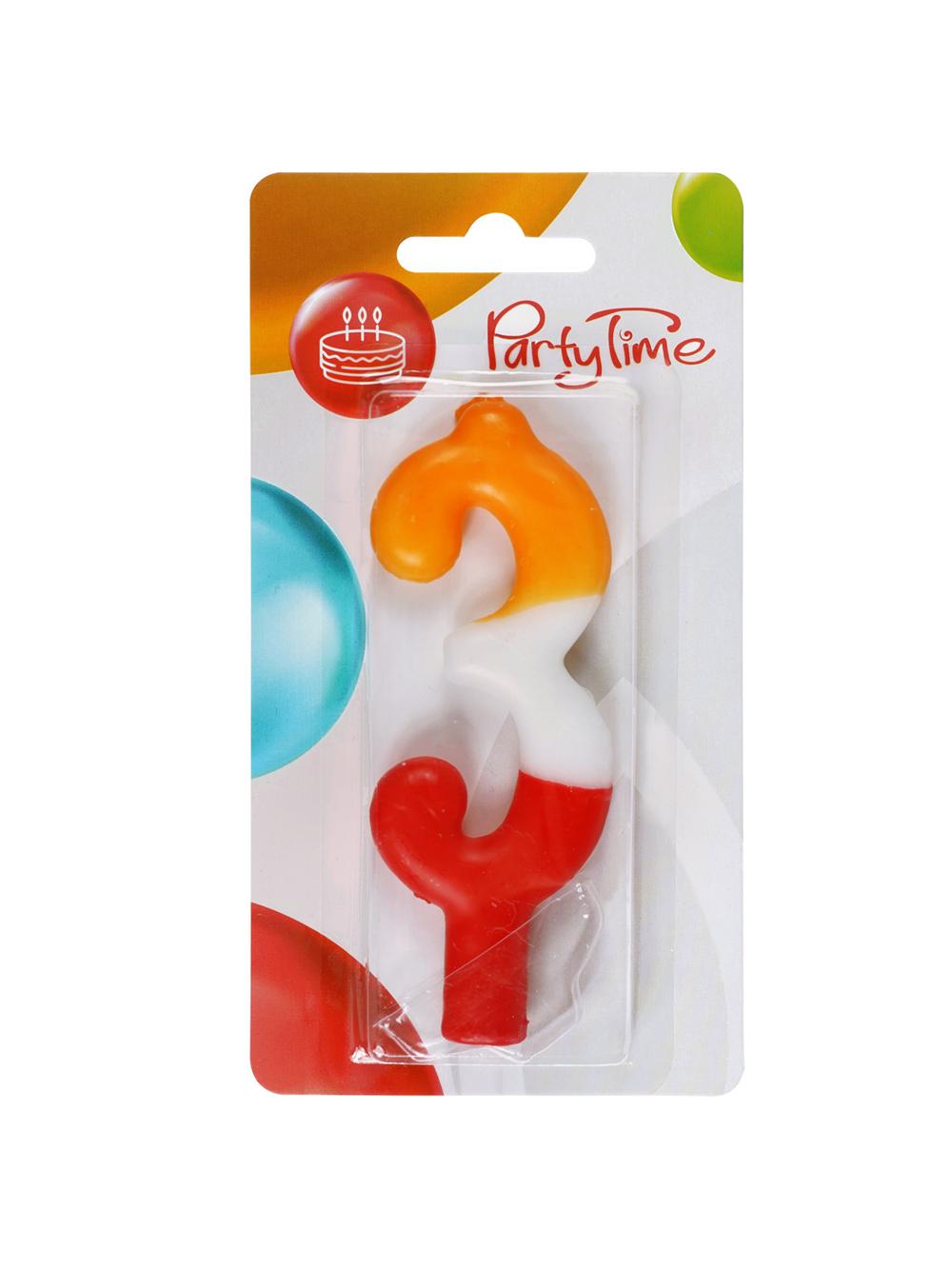 Świeczka cyferka - kolor nr 3