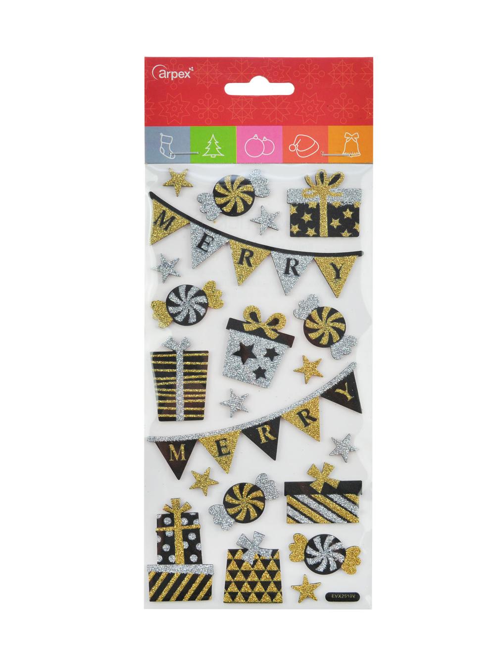 Brokatowe naklejki Glamour