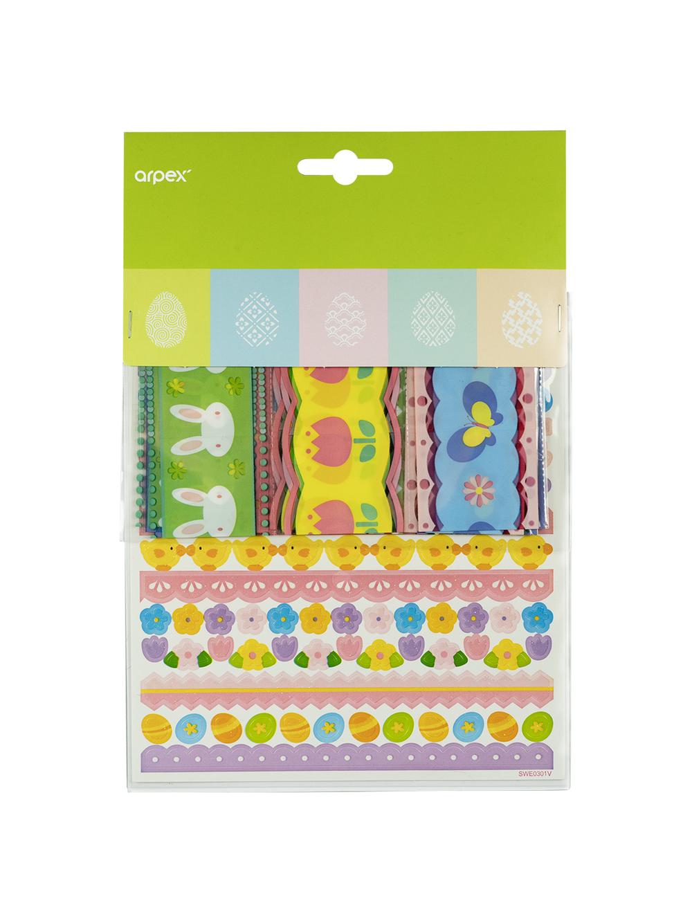 Zestaw 12 owijek termokurczliwych na jajka + naklejki