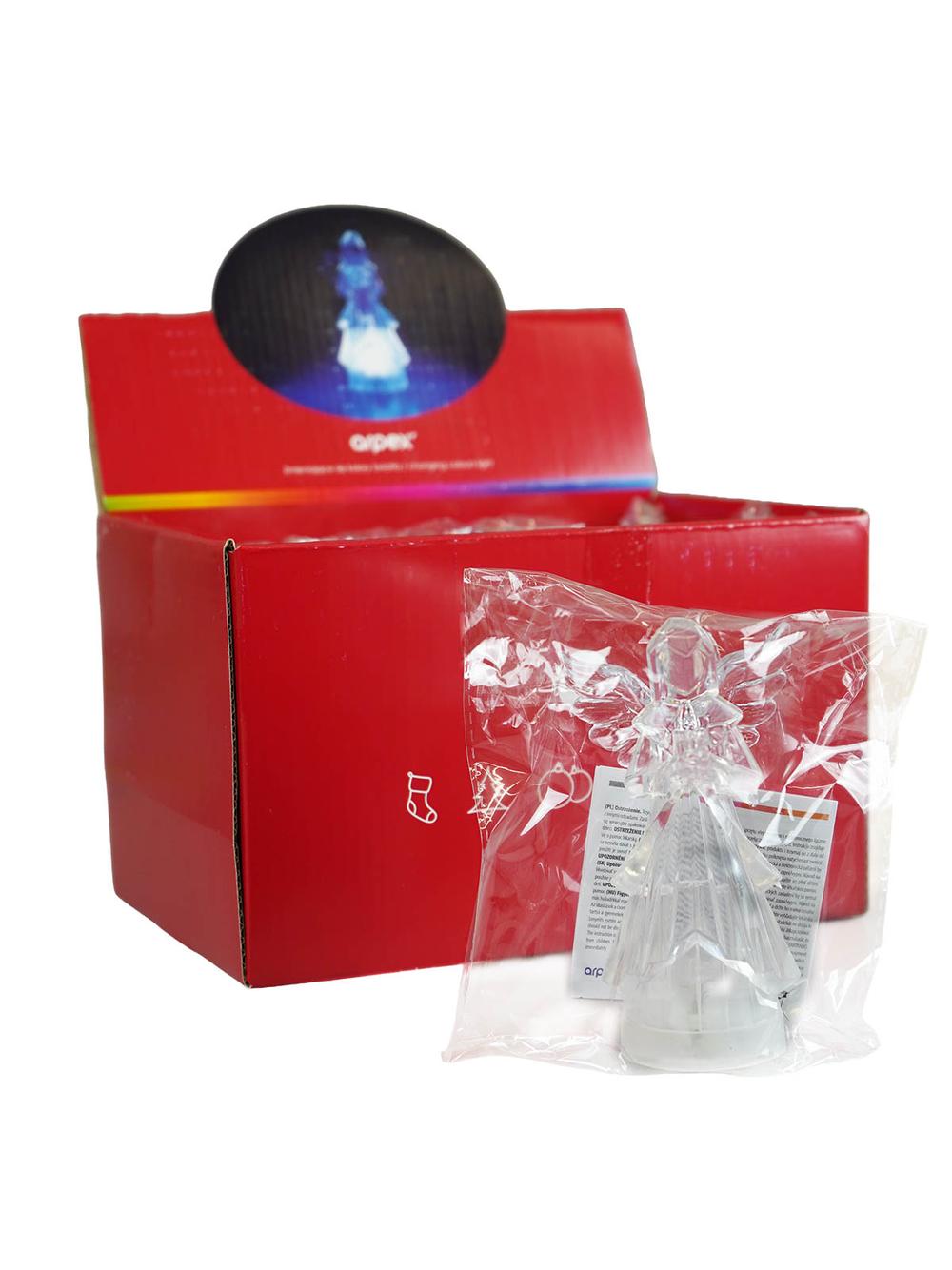Aniołek LED figurka w displayu