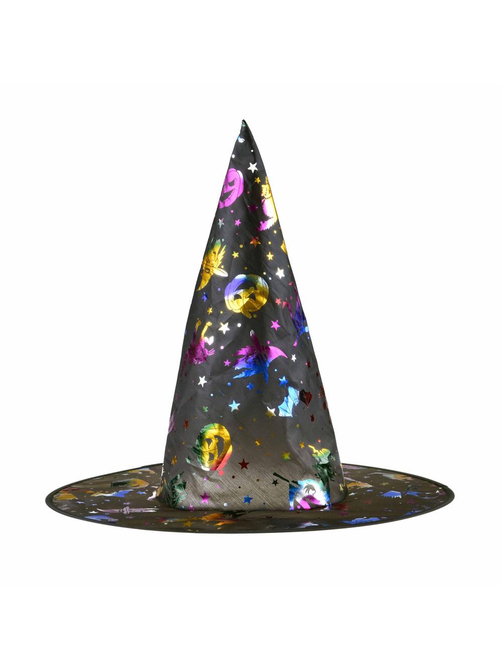 Kapelusz czarownicy z hologramem