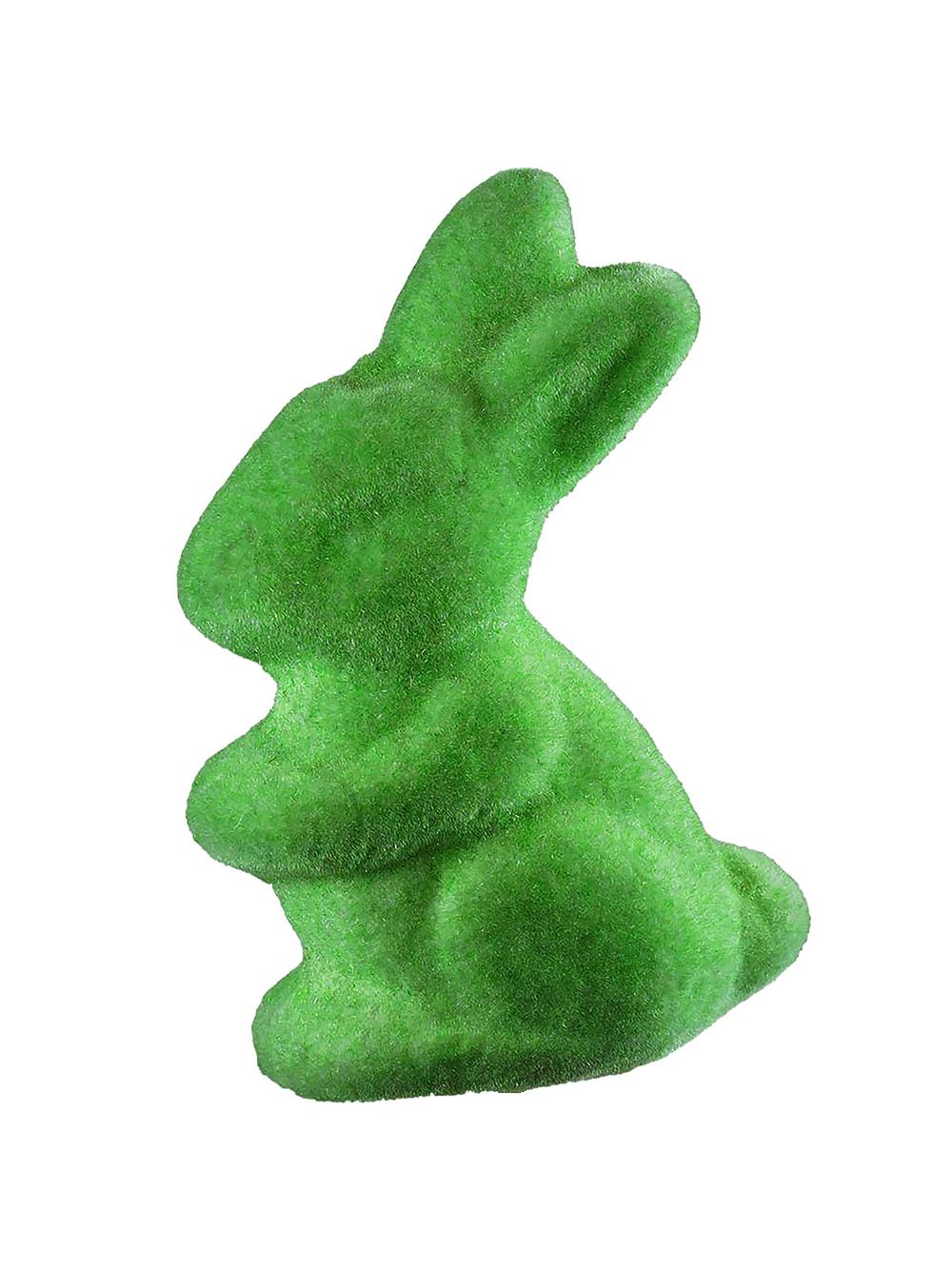 Zajączek flokowany zielony