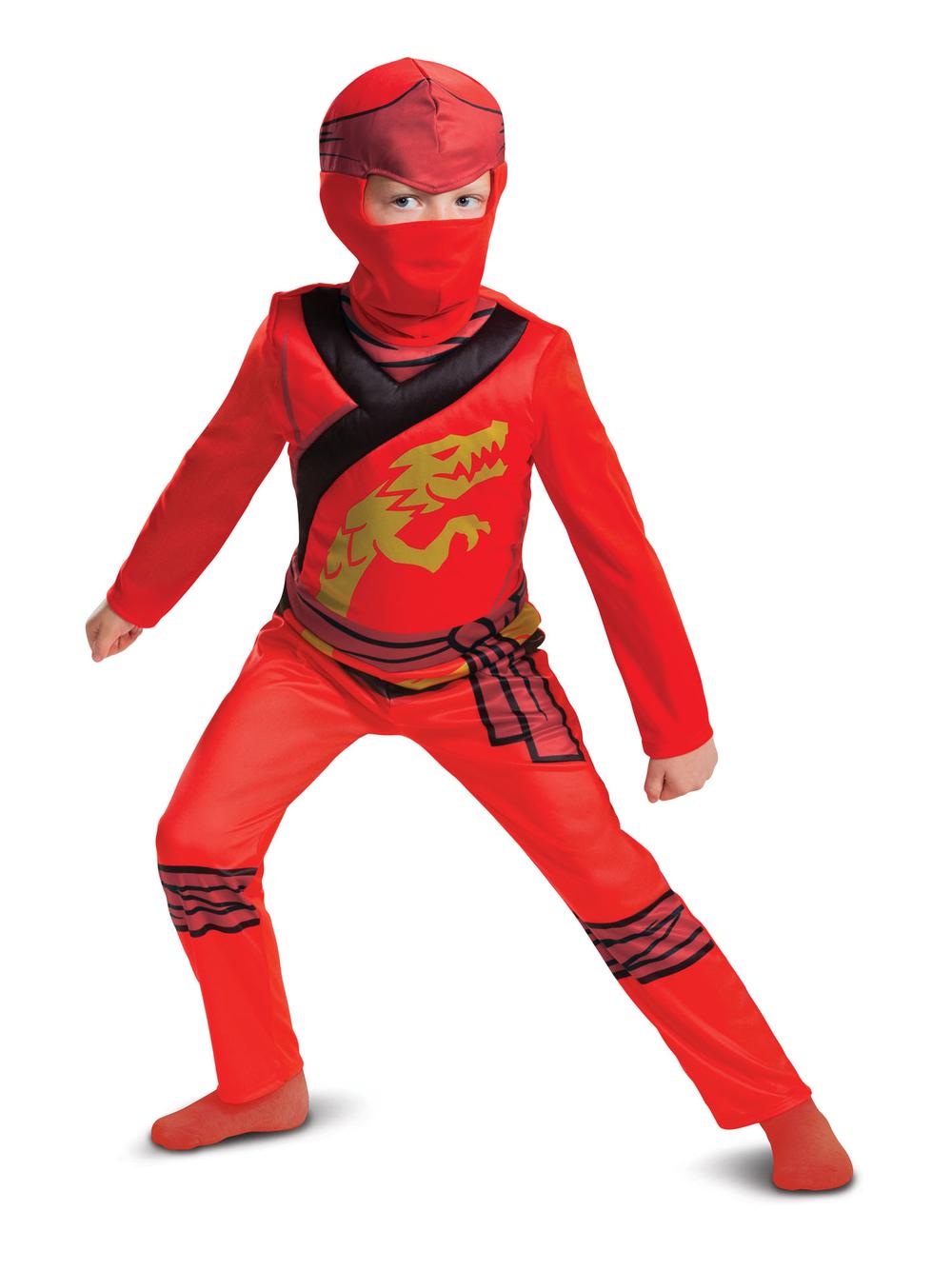 Strój dziecięcy - Ninjago Kai - rozmiar M