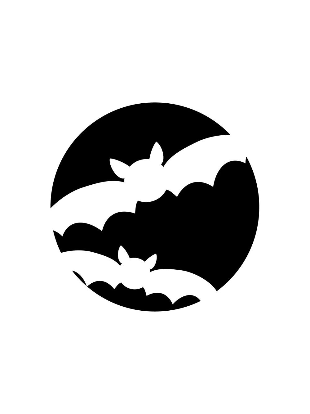 Szablony do dyni halloweenowej (10 szt.)