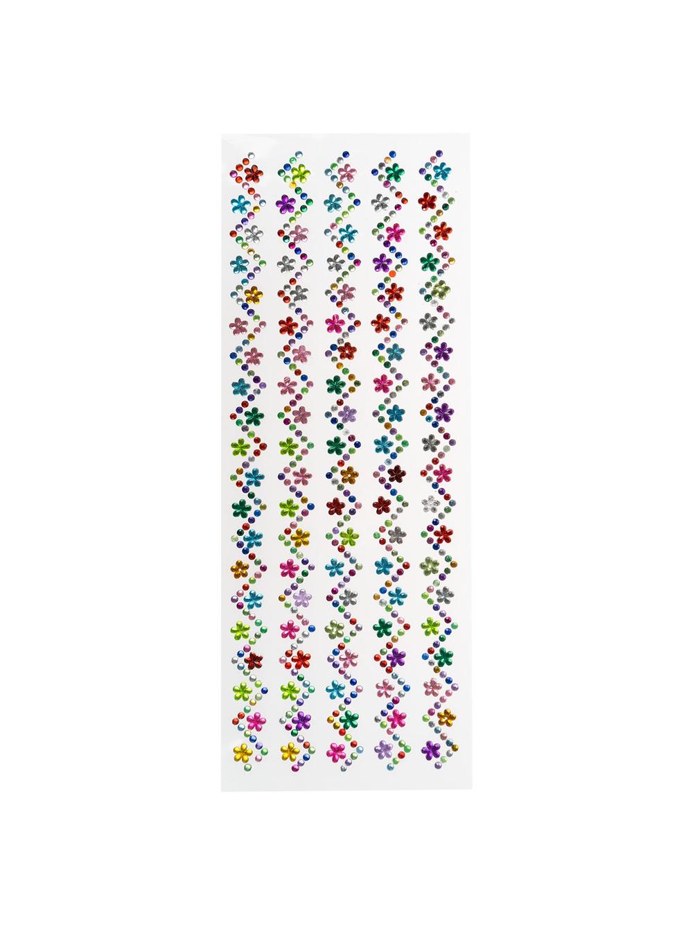 Samoprzylepne kryształki dekoracyjne - duże