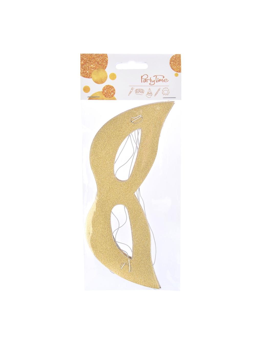 Maski brokatowe - Celebrate! (6 szt.)