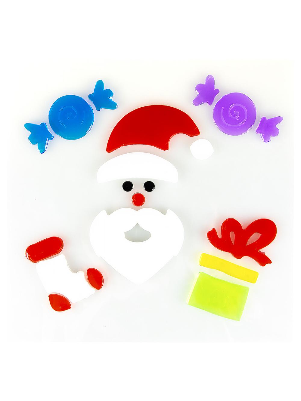 Świąteczne naklejki żelowe