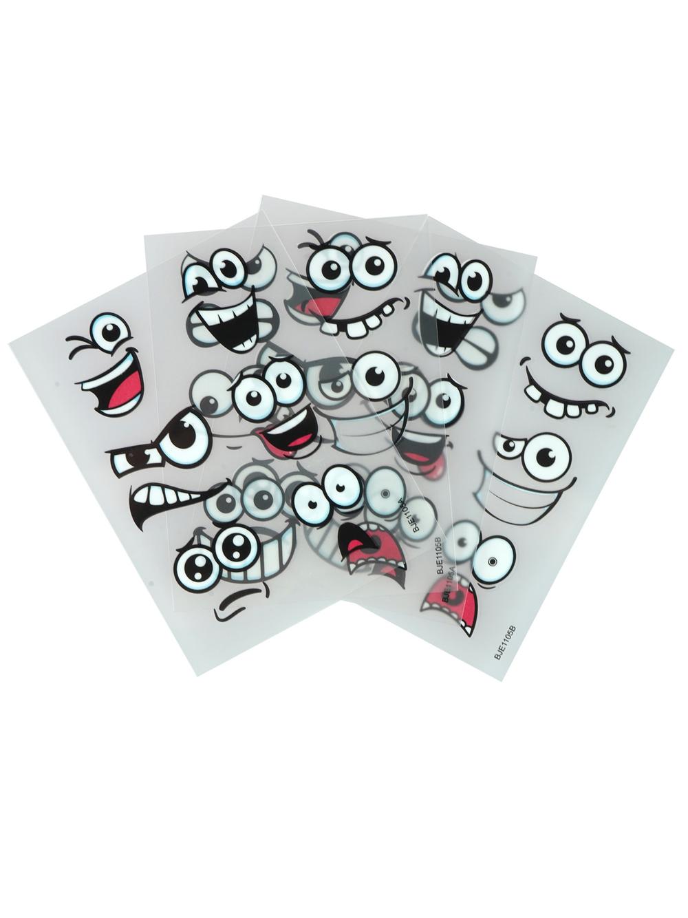 Śmieszne tatuaże na pisanki (24 szt.)