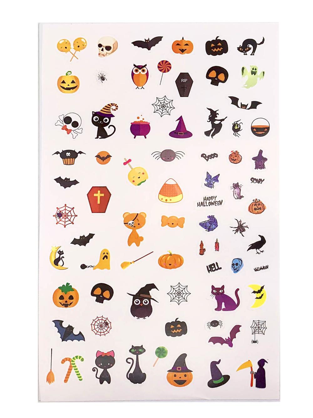 Naklejki halloweenowe
