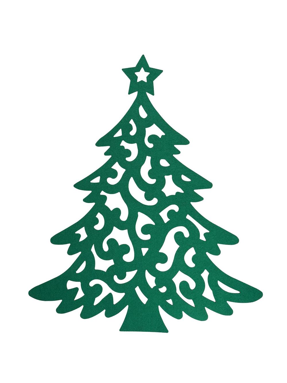 Podkładka filcowa -  choinka