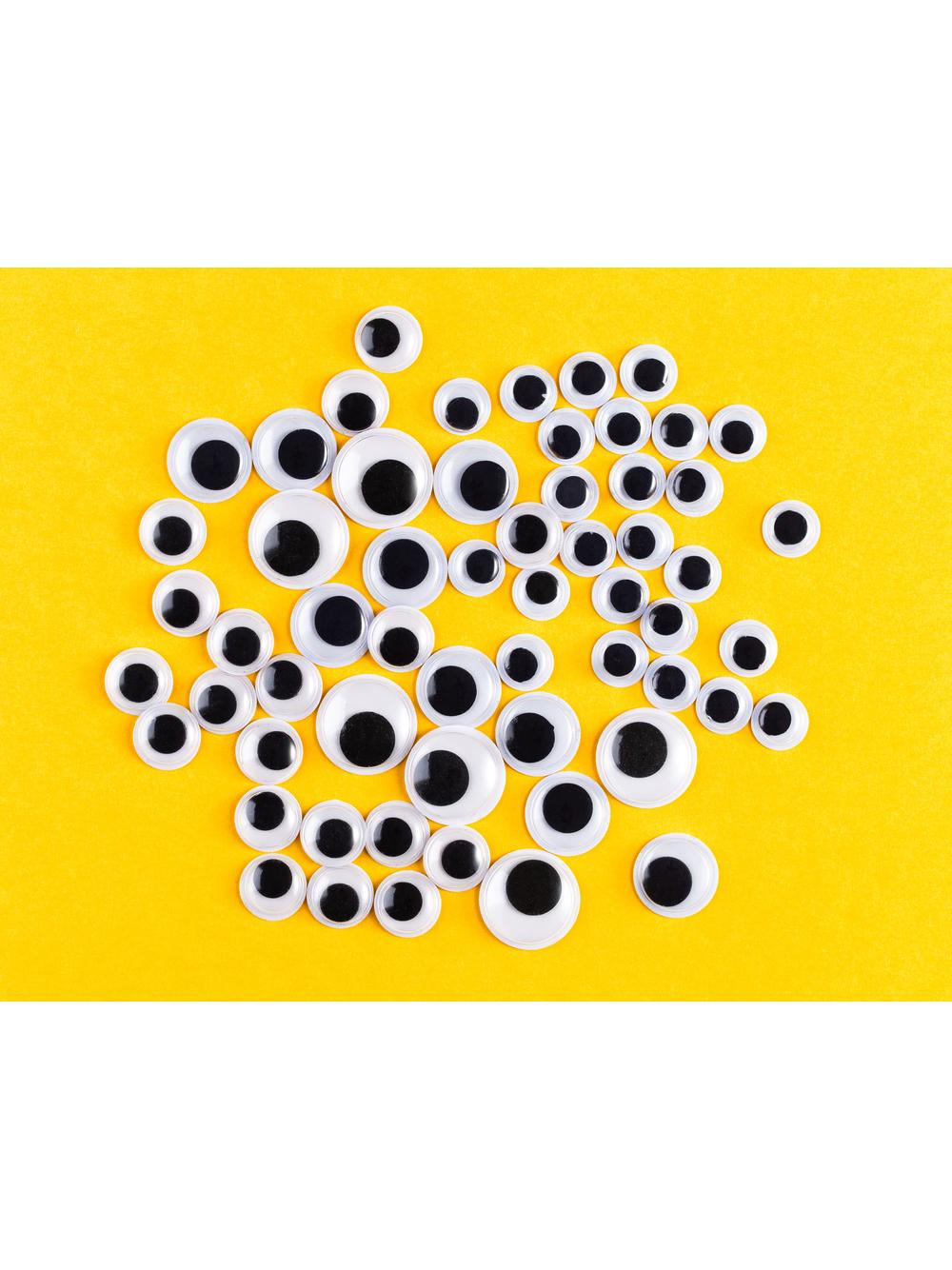 Ruszające się oczka do zestawu zrób to sam (50 szt.)