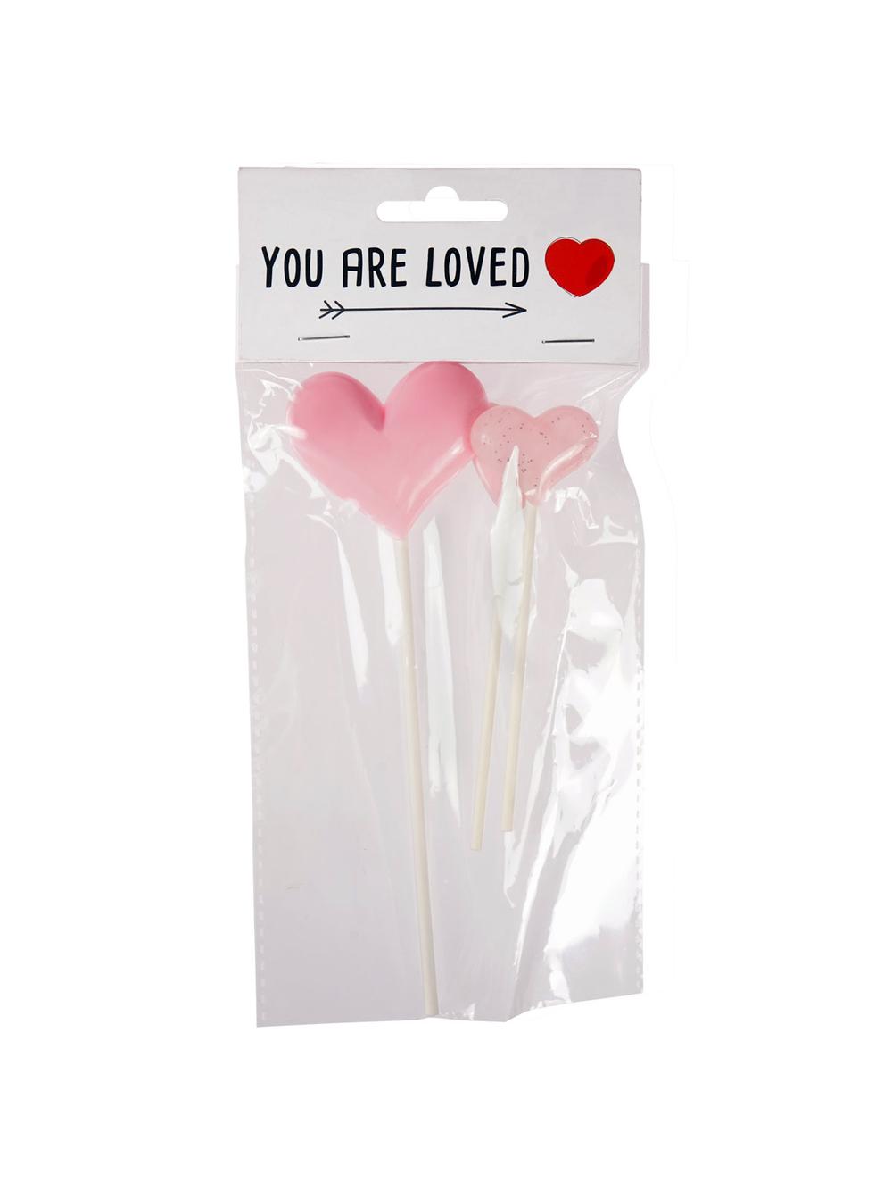 Serduszka na patyczku (3 szt.)