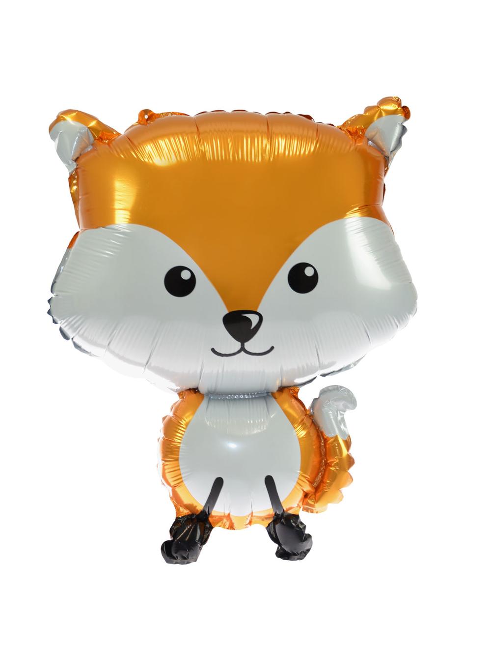 Balon foliowy leśne zwierzątka lisek