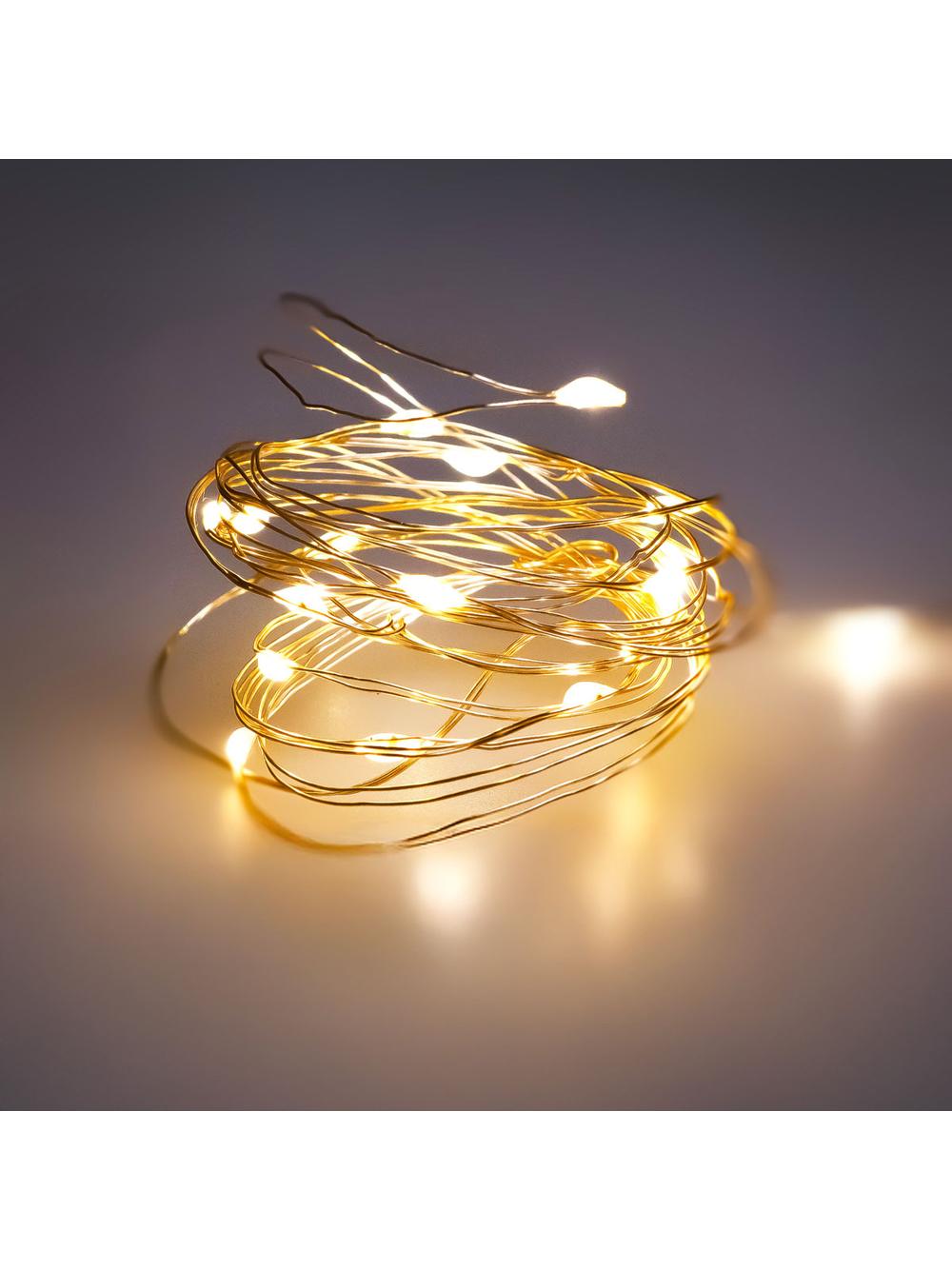 Lampki LED na druciku (20 lampek)