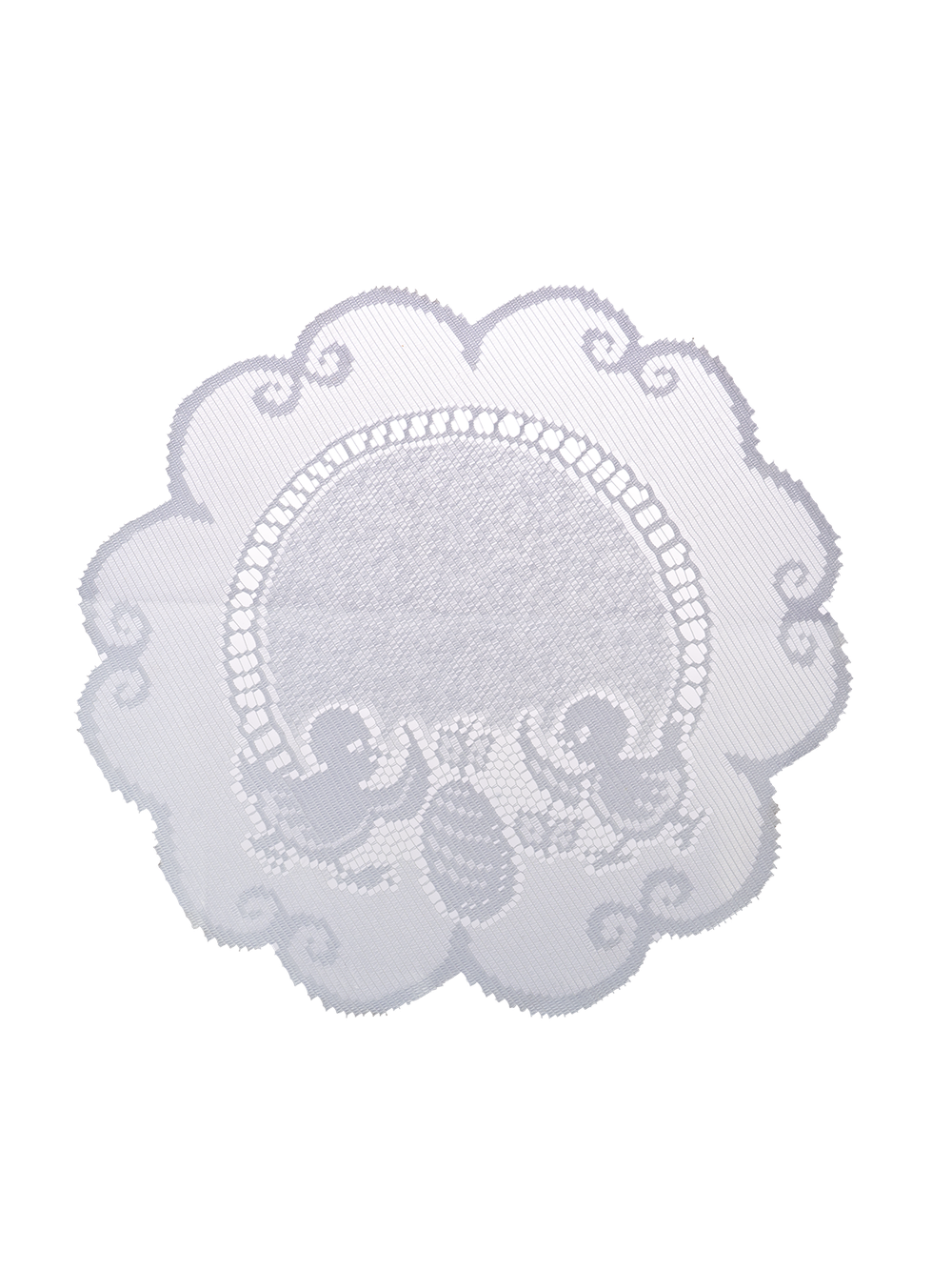 Serwetka na koszyczek z ażurowym wzorem