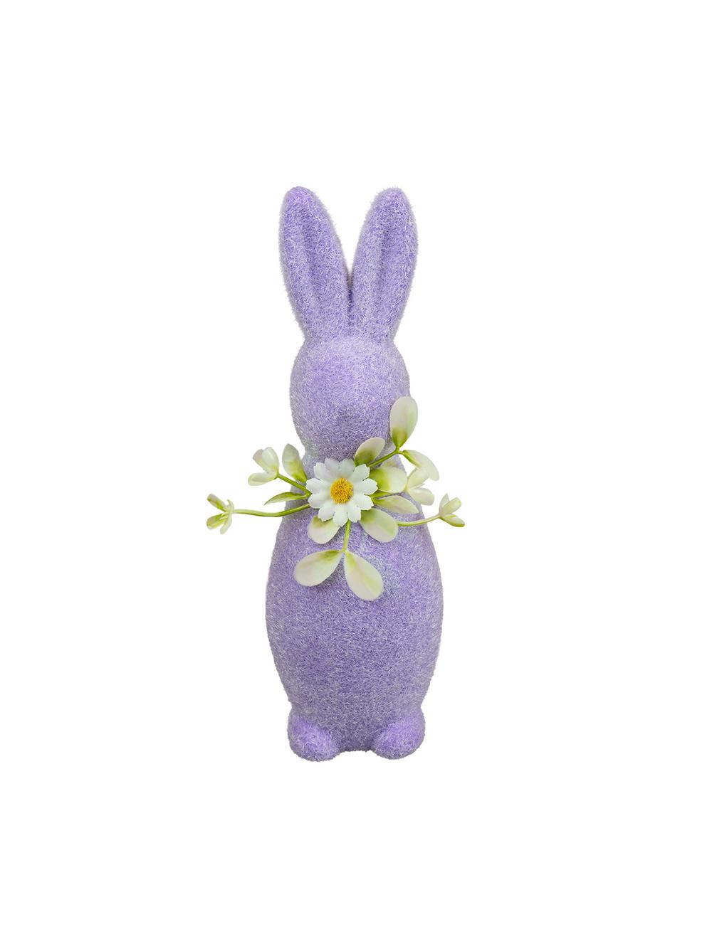 Zajączek flokowany - z kwiatkiem