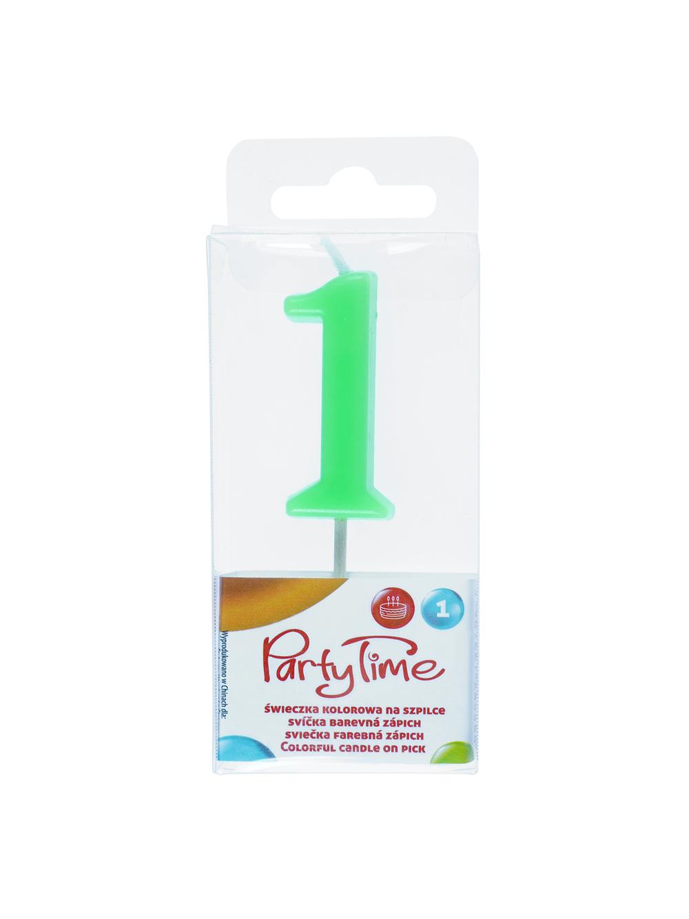 Świeczka kolorowa na szpilce nr 1