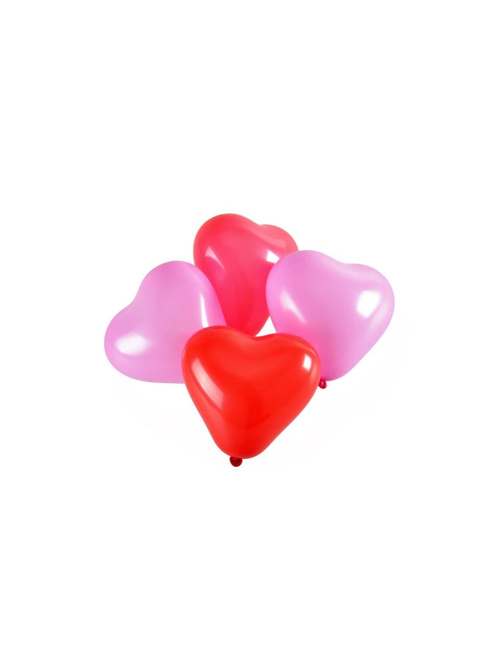 Balony mini serca (8 szt.)