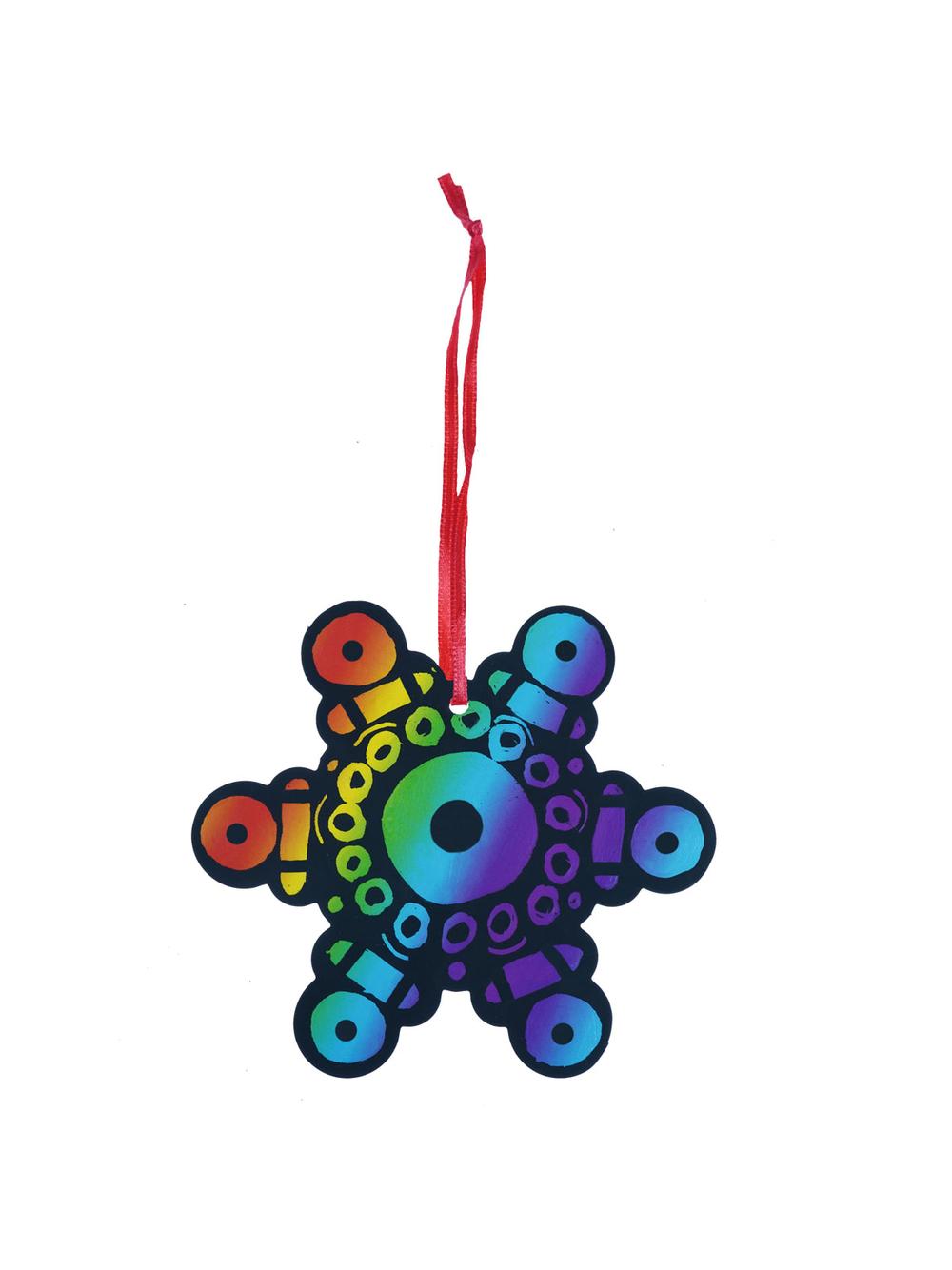 Świąteczne zawieszki - zdrapki (3 szt.)