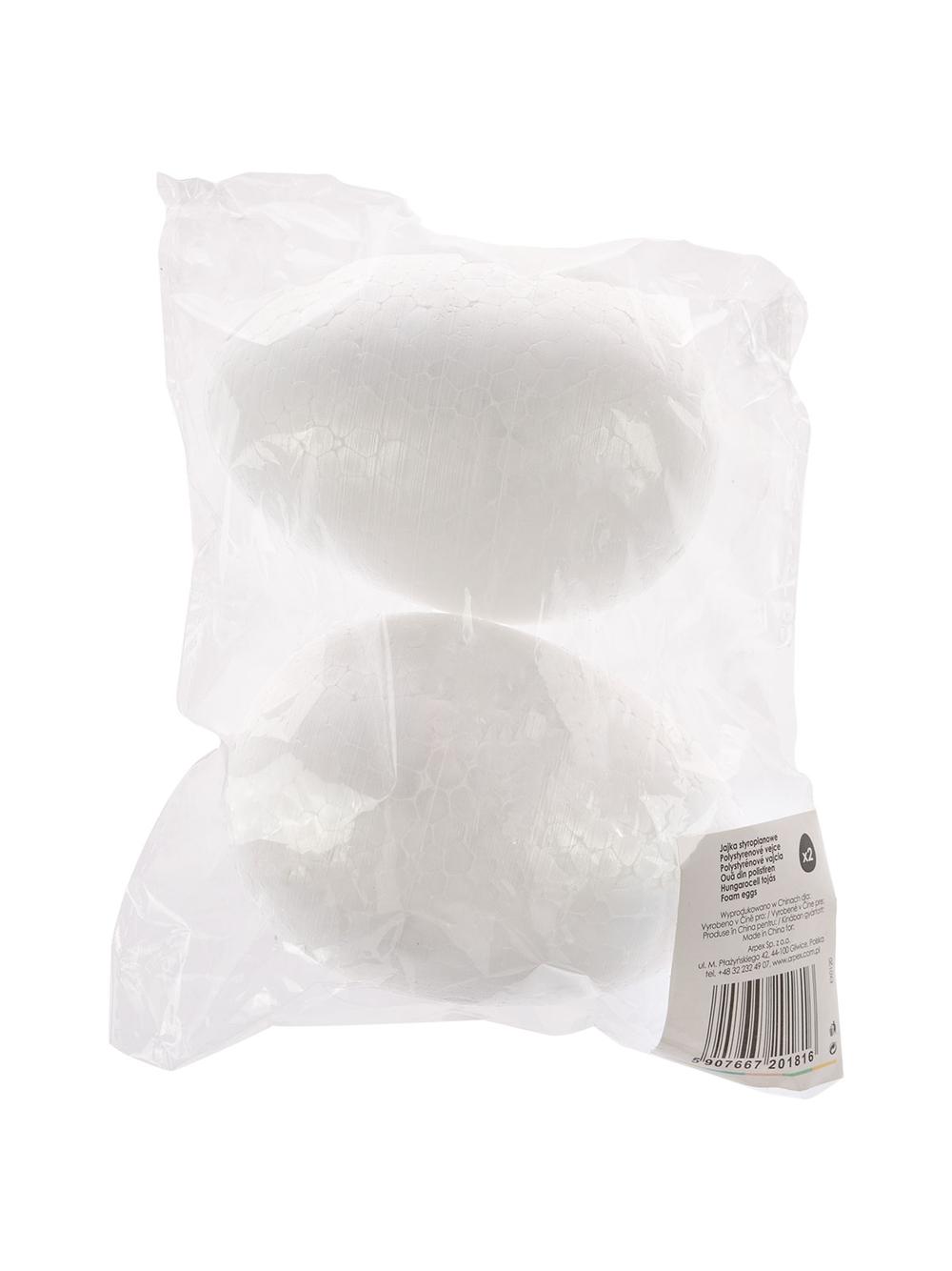 Jajka styropianowe (2 szt.)