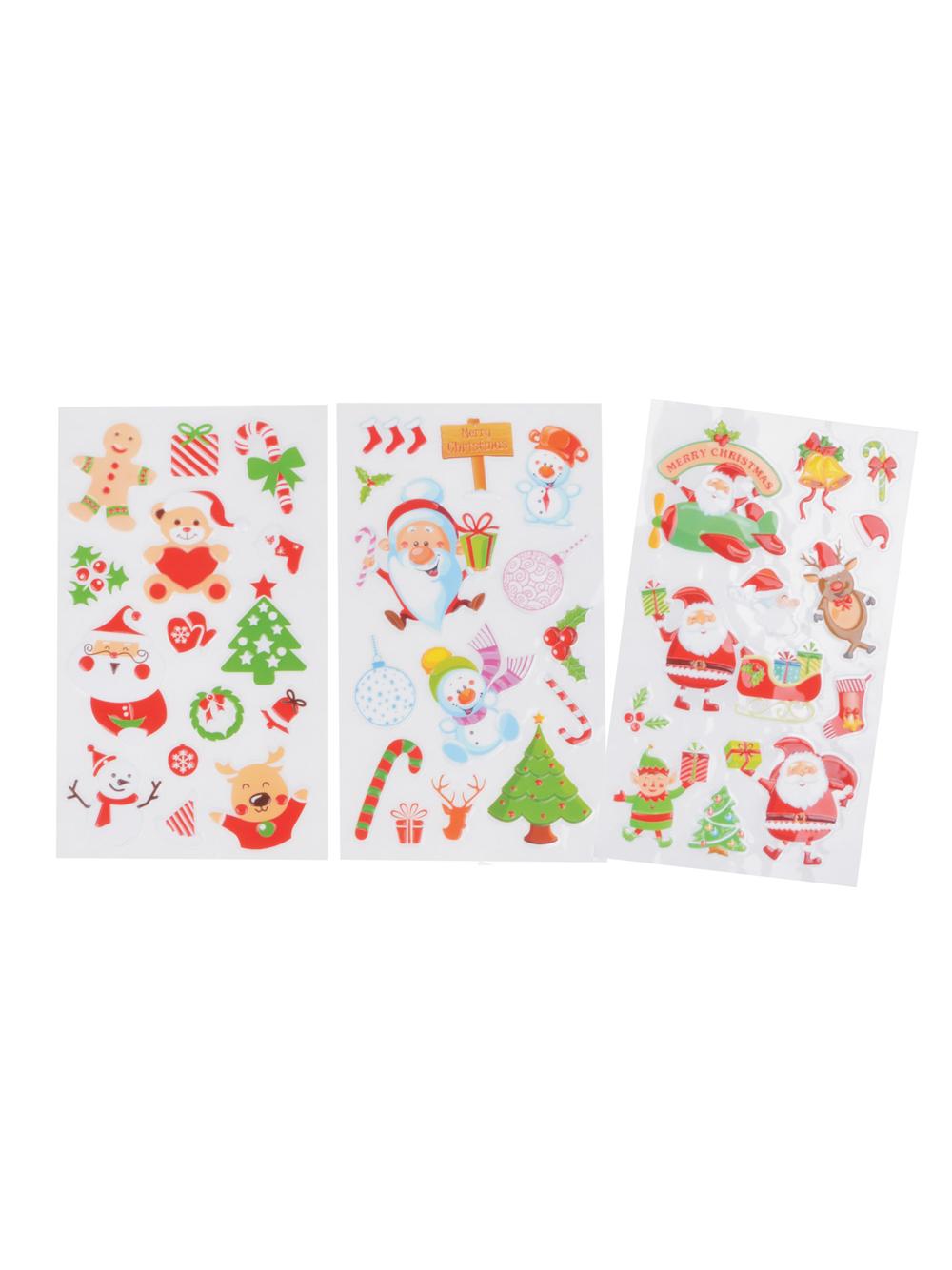 Świąteczne naklejki