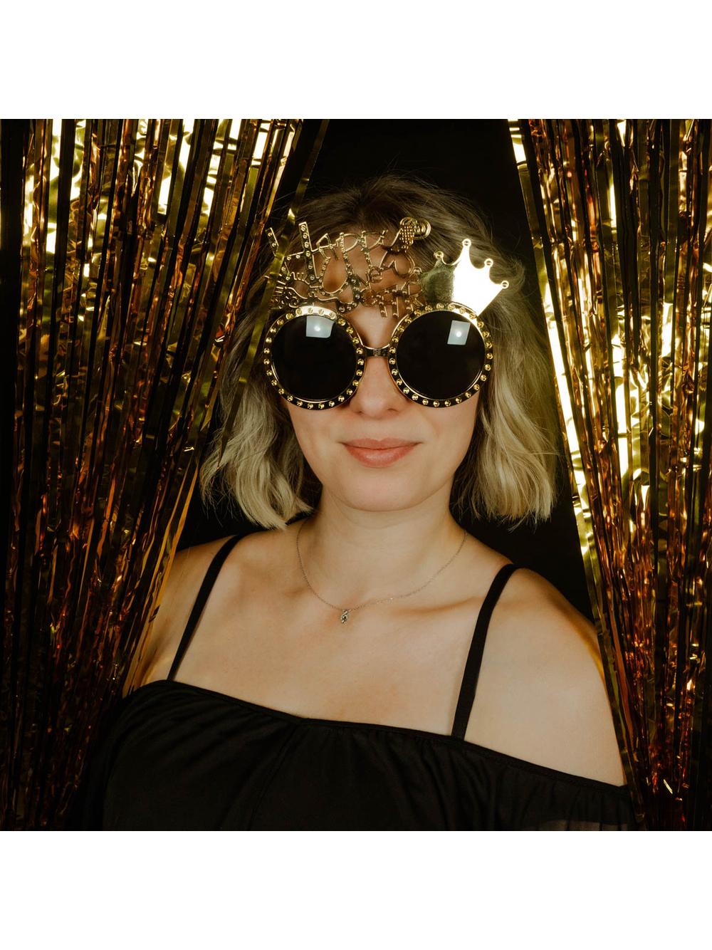 Okulary Happy New Year