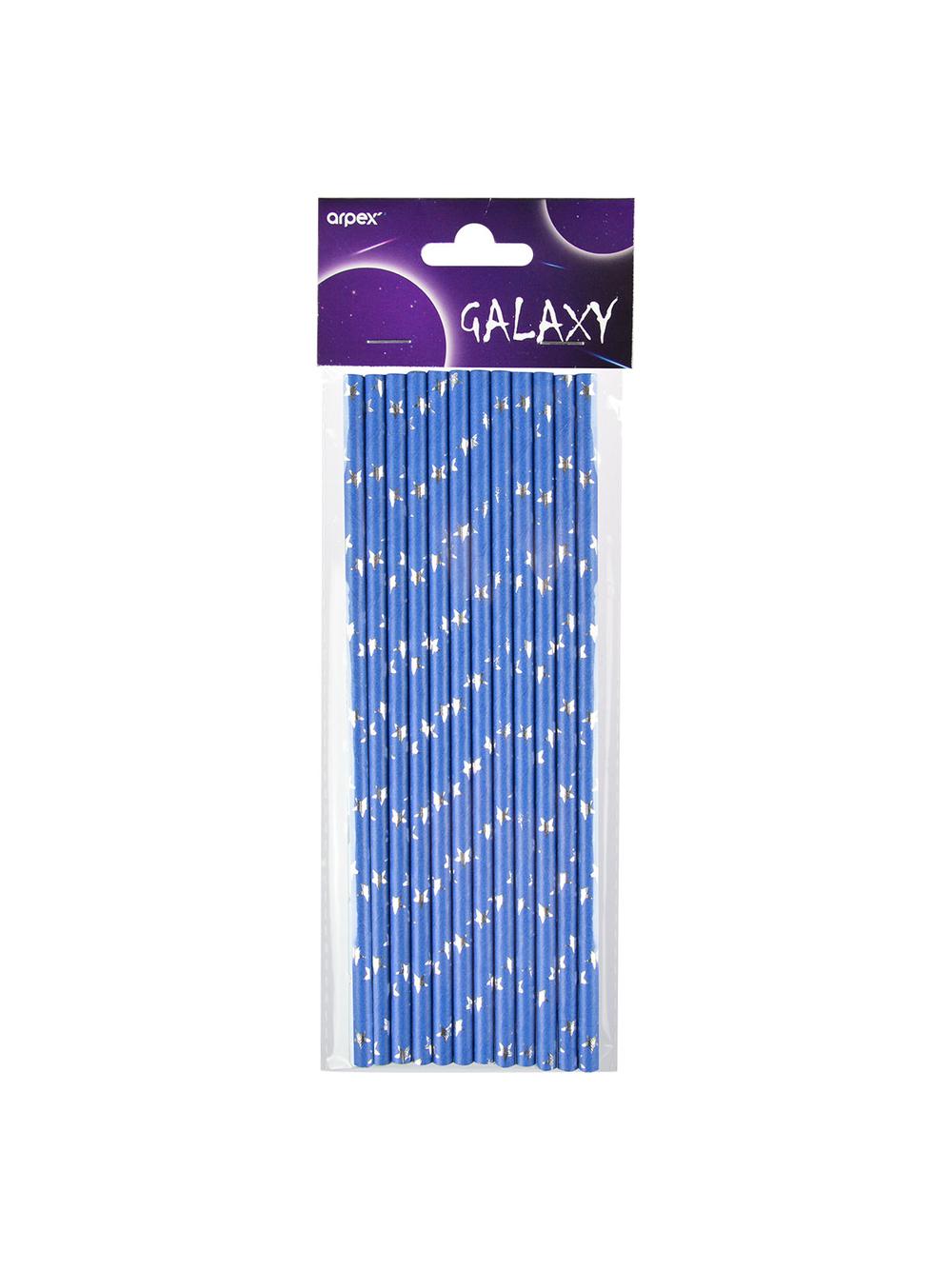 Słomki papierowe - Galaxy (12 szt.) - FSC Mix Credit