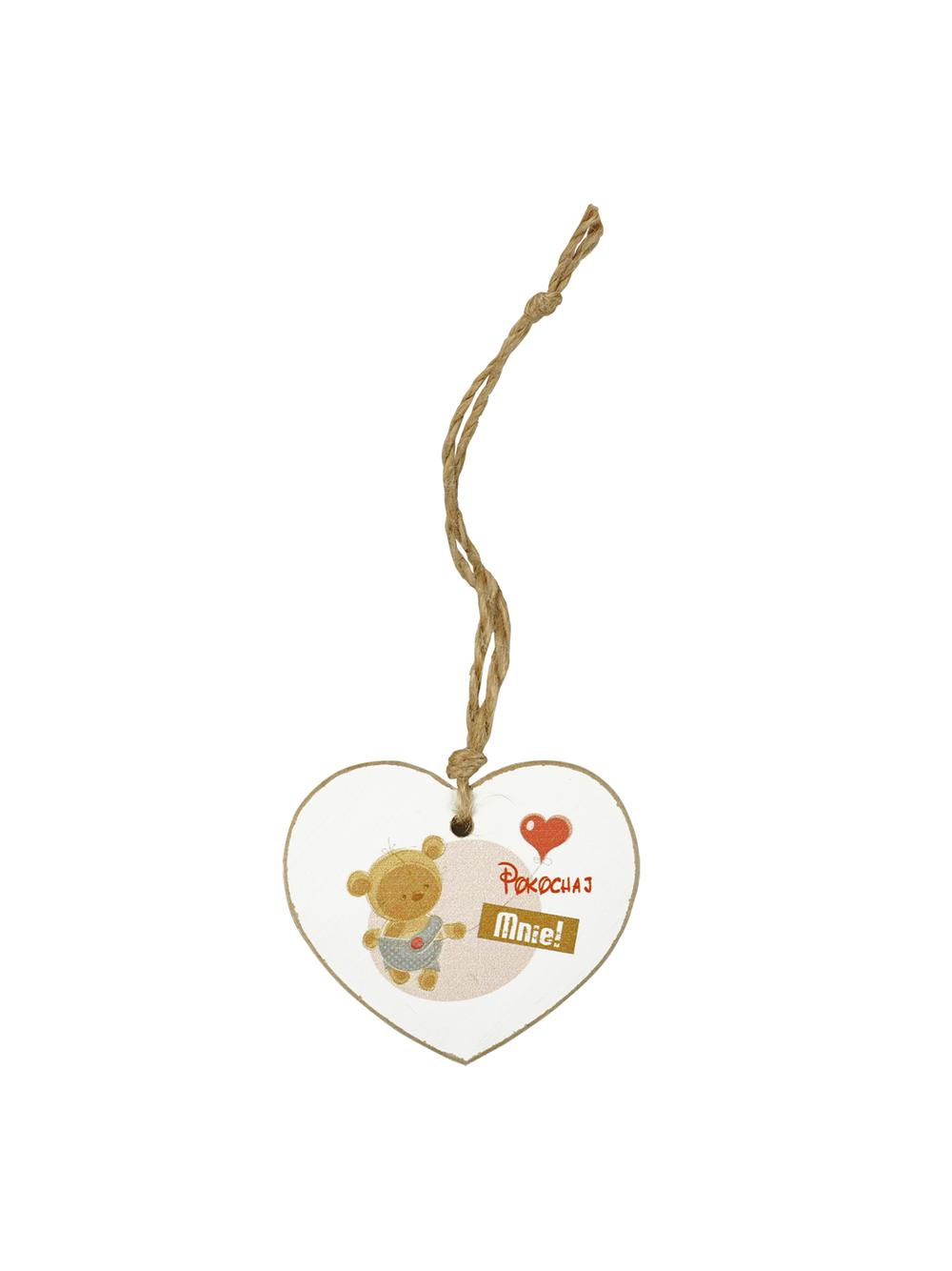 Drewniana tabliczka dekoracyjna