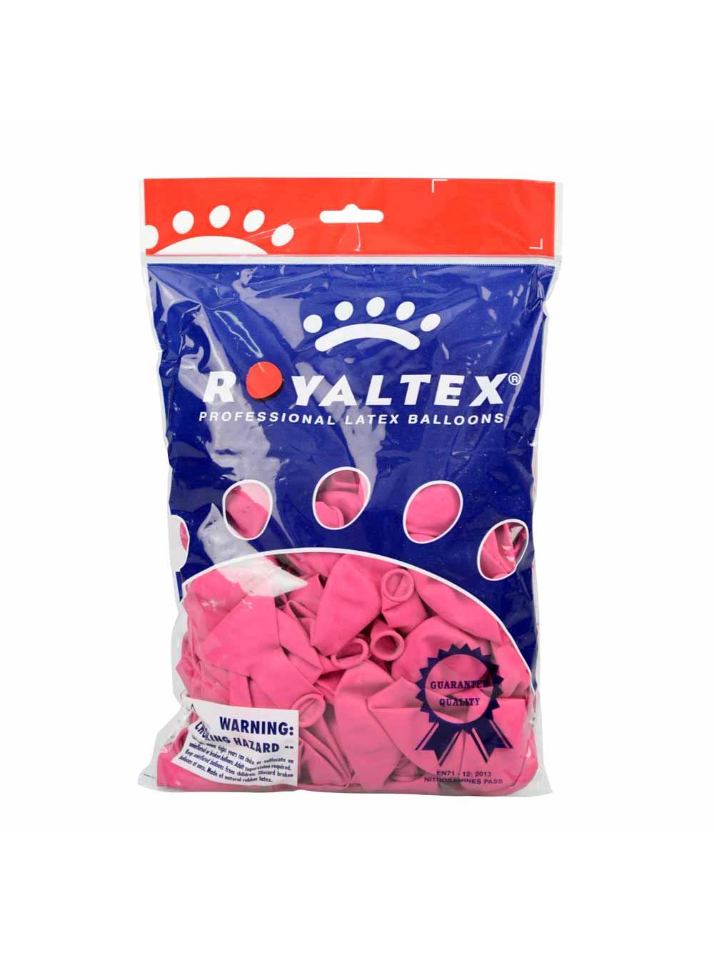 Balony pastelowe 10'' różowe nr 013 (100 szt.)