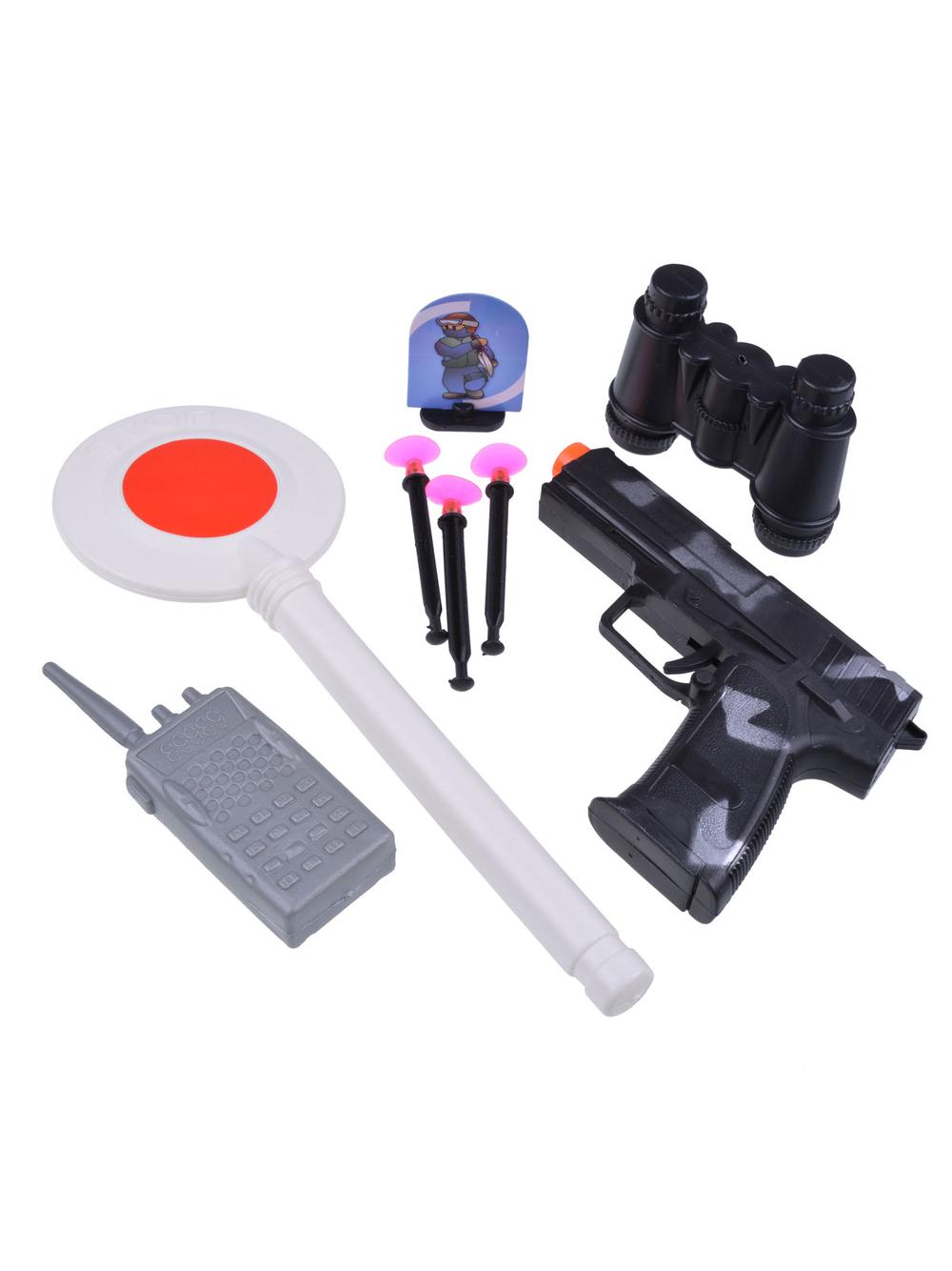 Zestaw policjanta z lizakiem