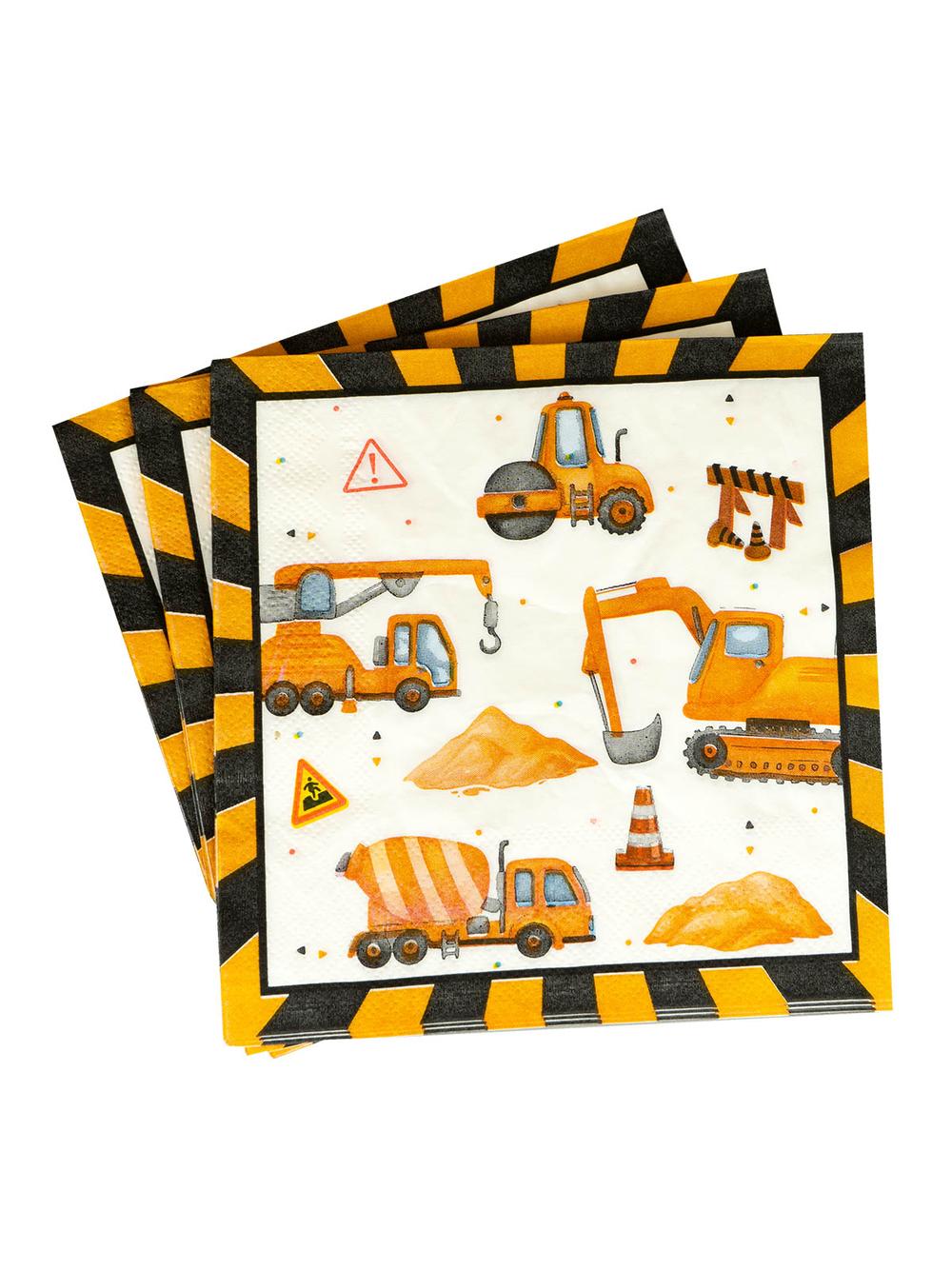 Serwetki papierowe - plac budowy (20 szt.) - FSC Mix Credit