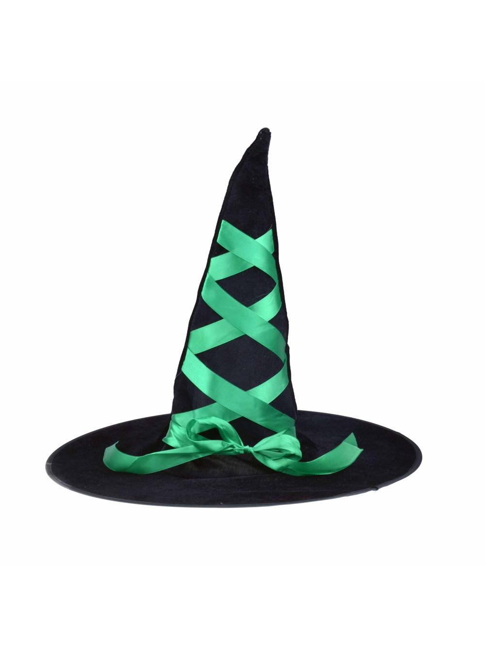 Kapelusz wiedźmy z wiązaniem