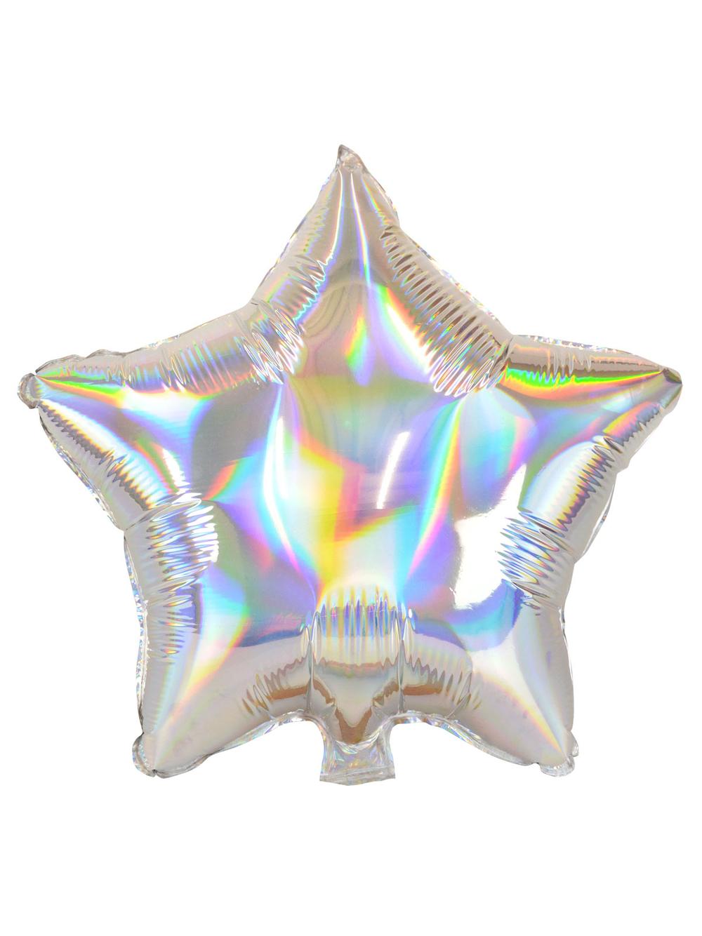 Balon foliowy gwiazda opalizująca