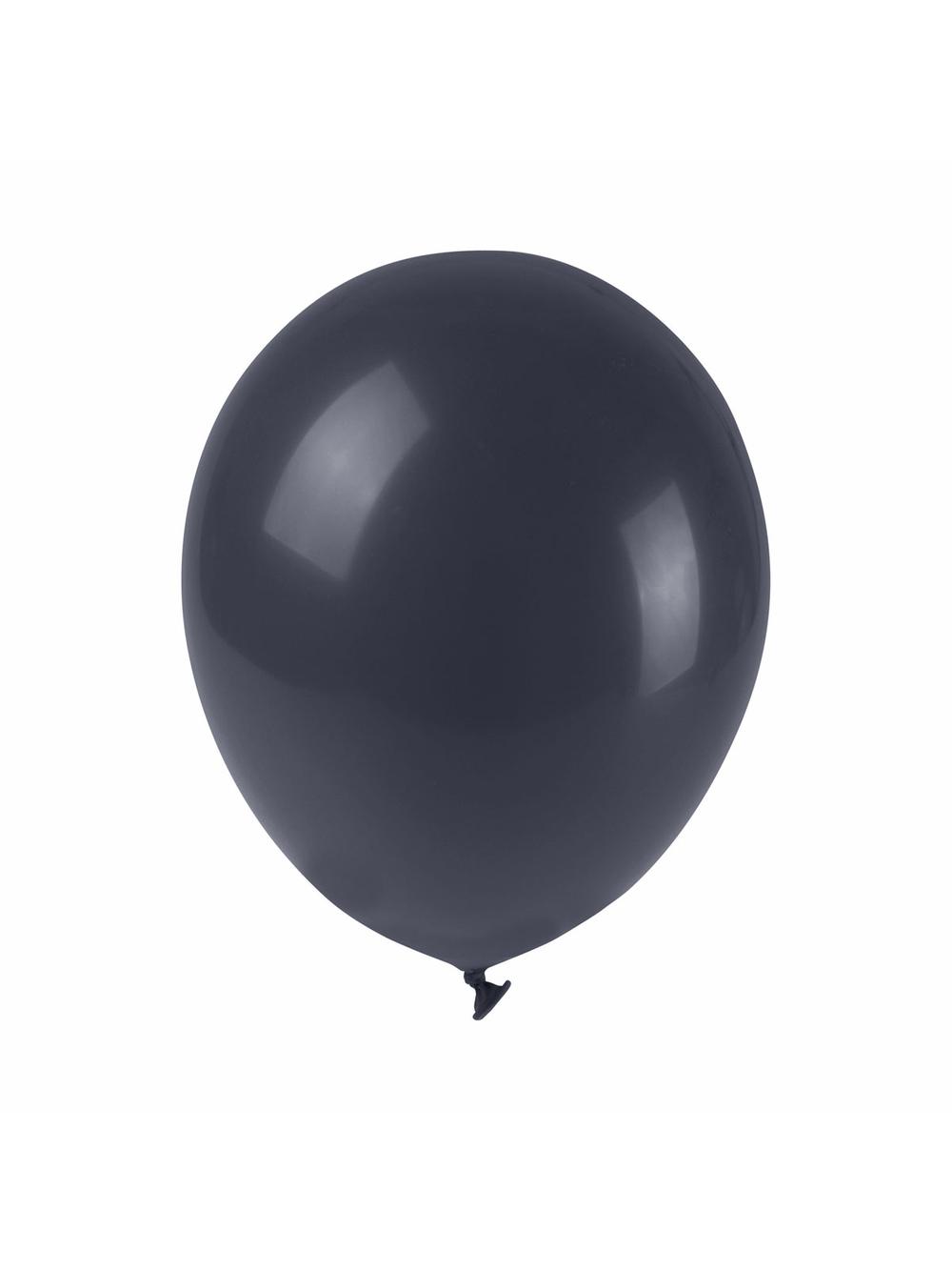 Balony pastelowe 11'' czarne (100 szt.)