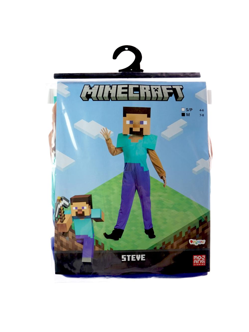 Strój dziecięcy - Minecraft Steve - rozmiar S