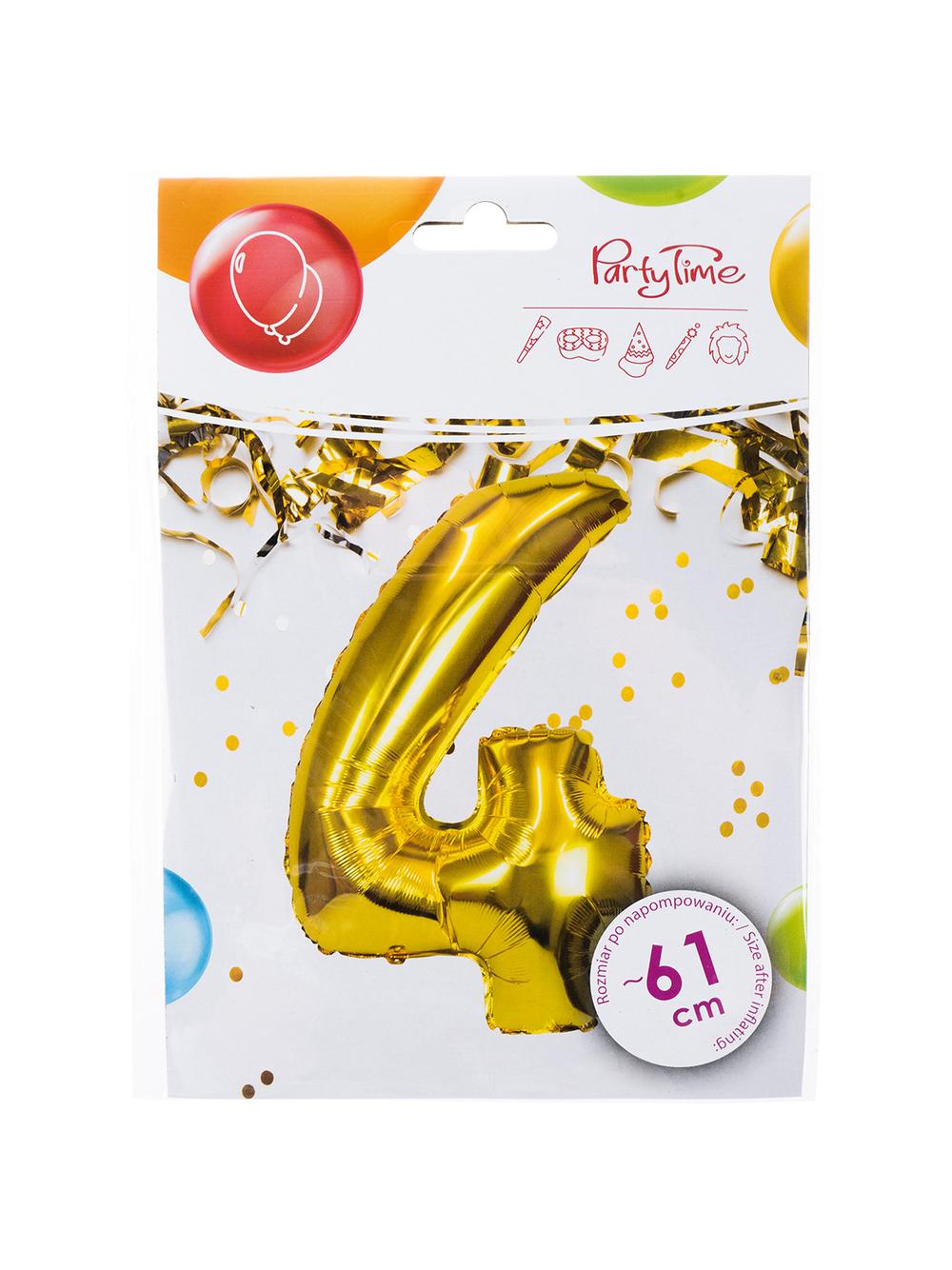 Balon foliowy cyferka XXL - nr 4