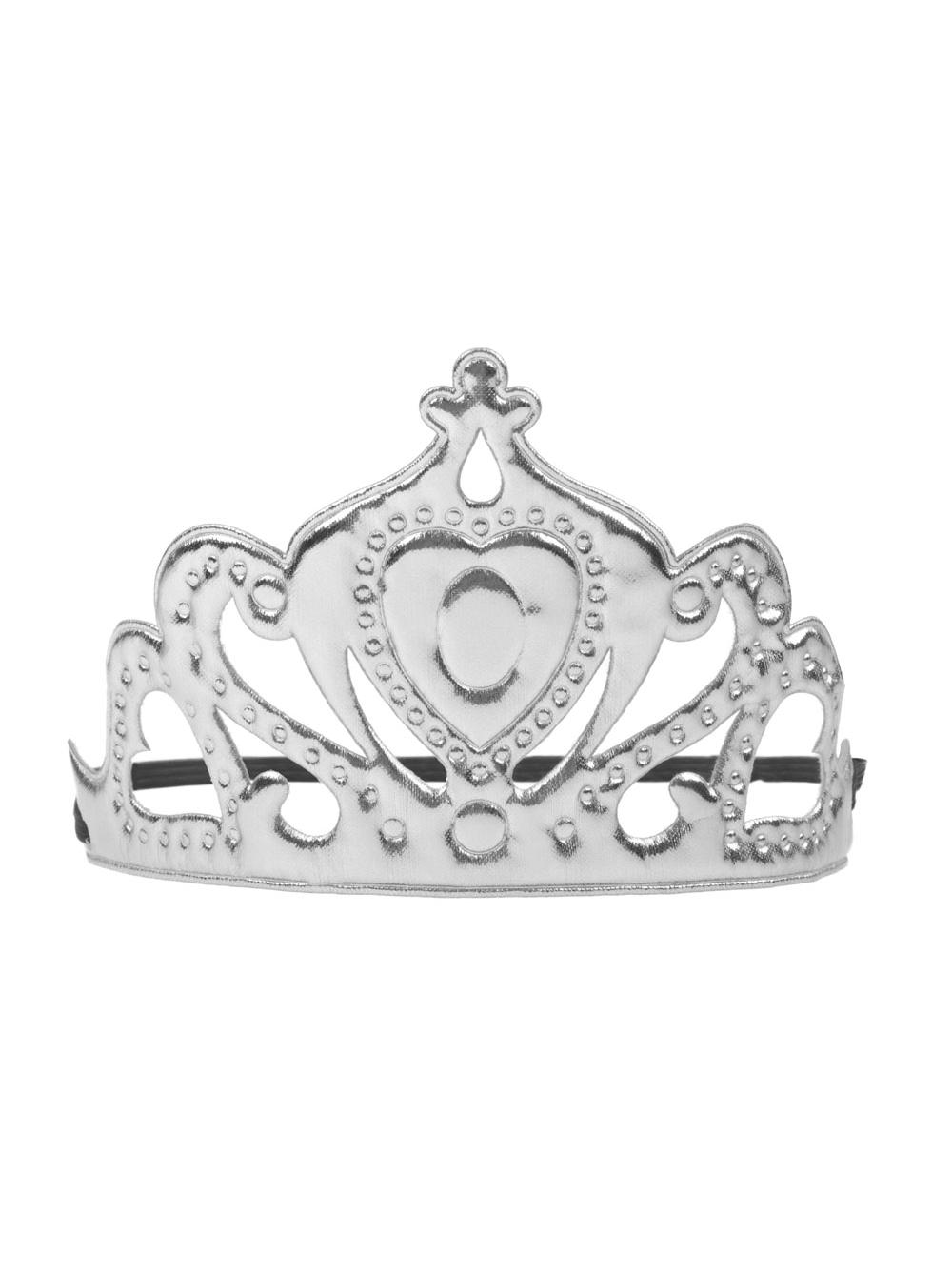 Bajeczna tiara królowej srebrna