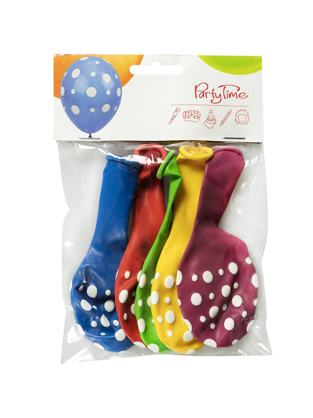 Balony kropki (5 szt.)