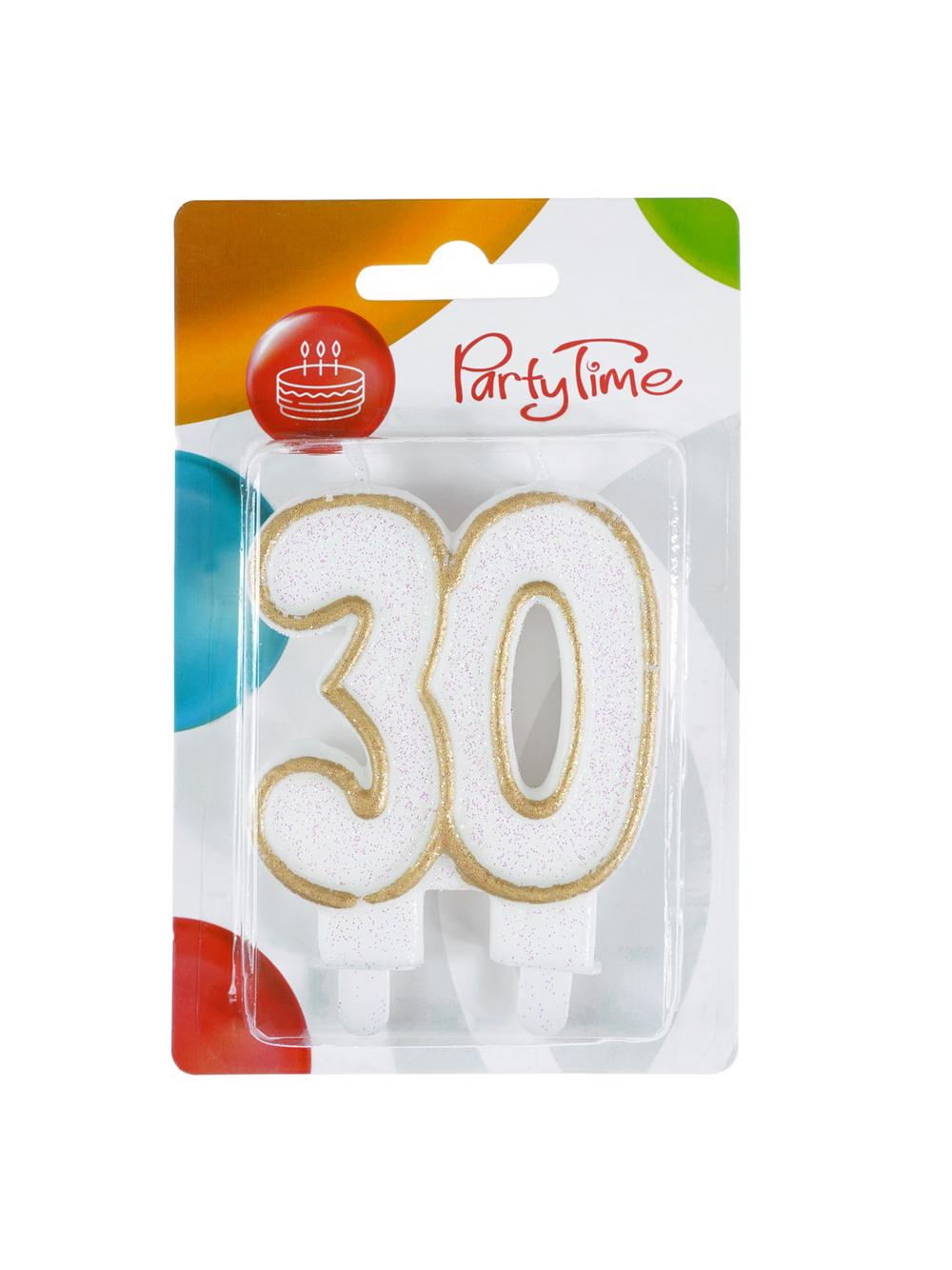 Świeczka jubileuszowa 30